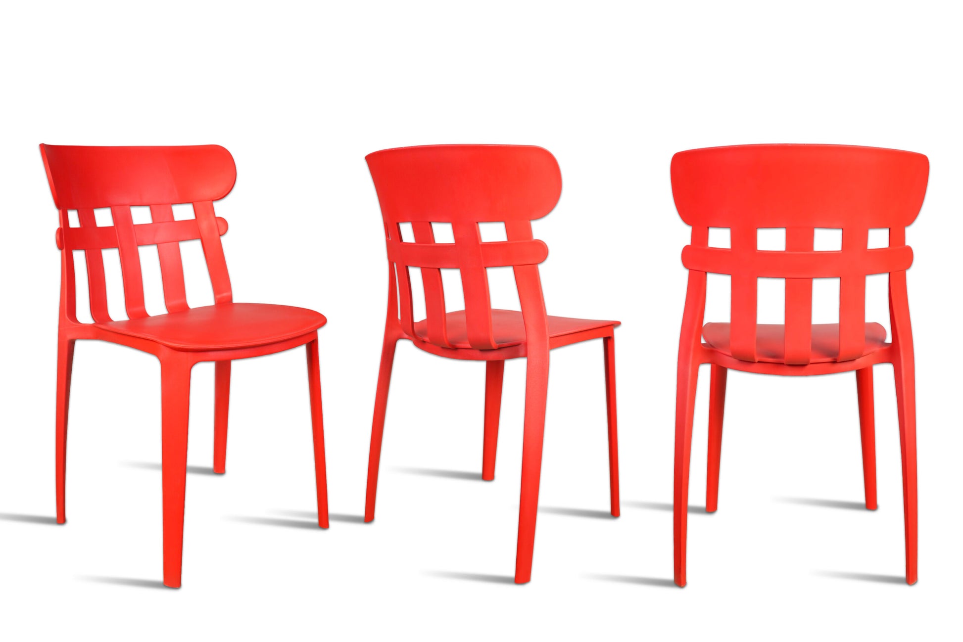 ROSE® Aux Cafe Plastic Chairs