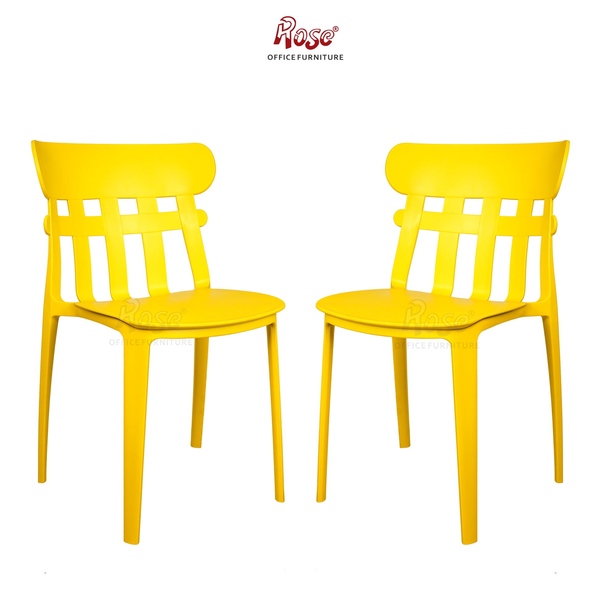ROSE® Aux Cafe Plastic Chairs