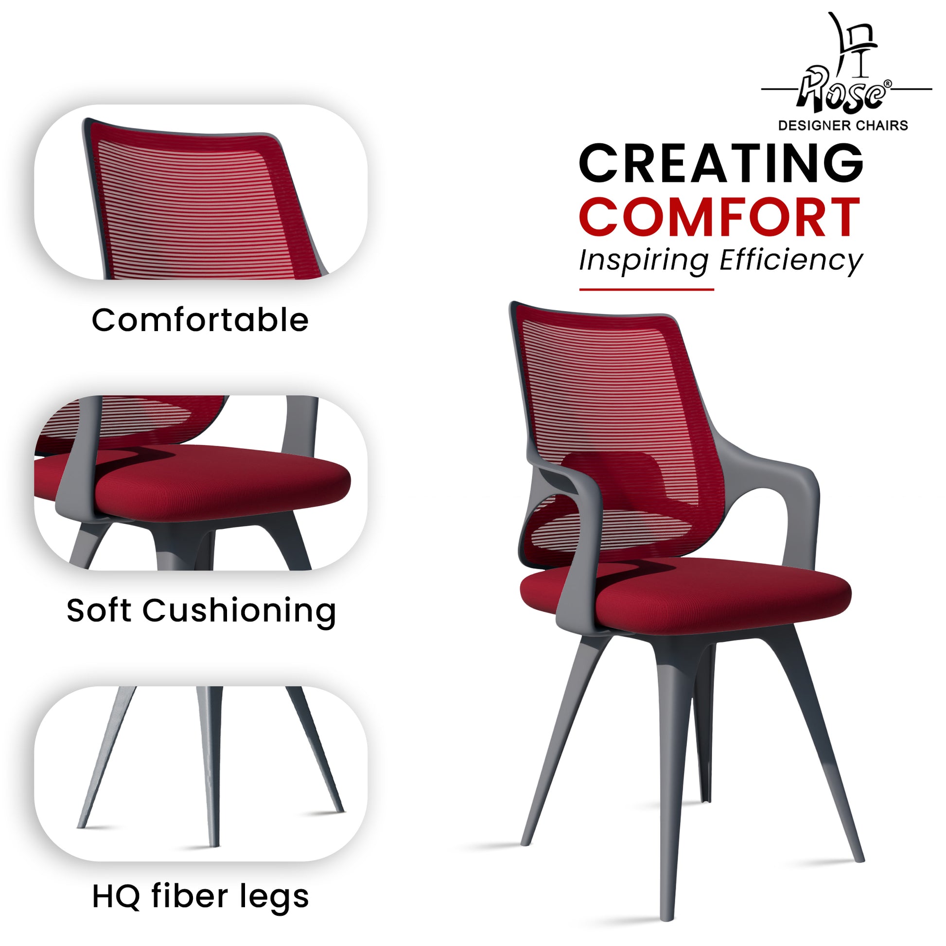 Mono Grey and Red