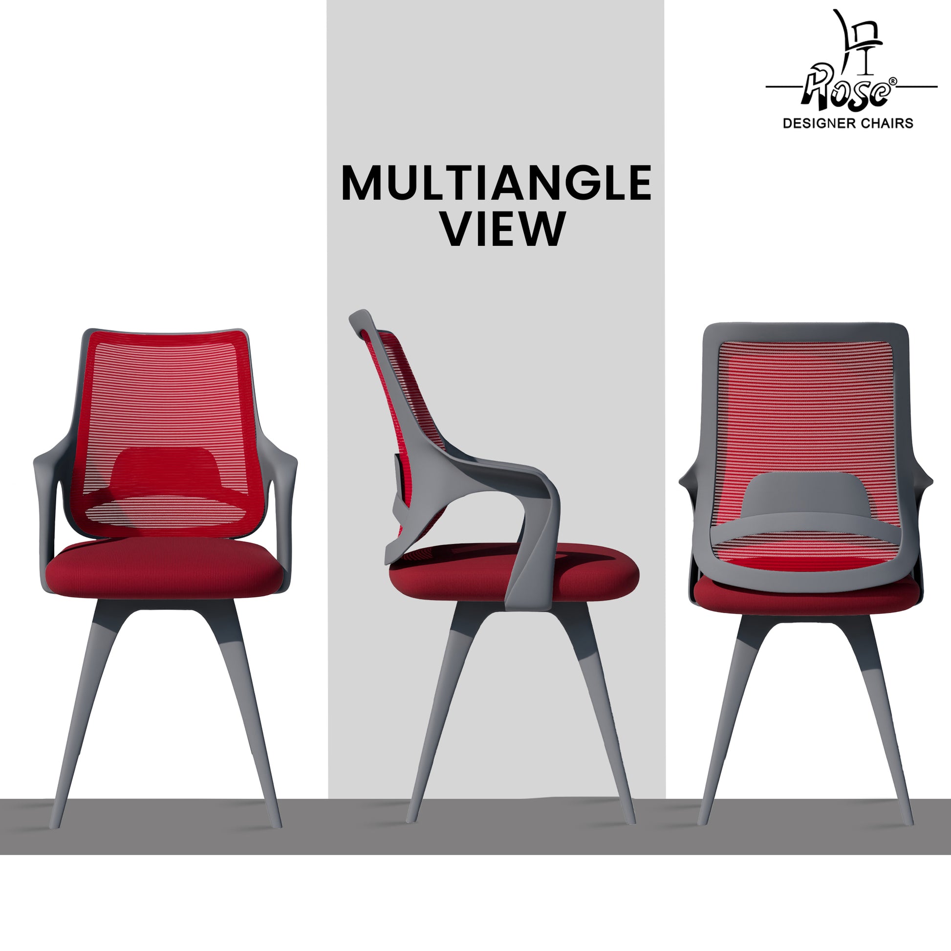 Mono Grey and Red