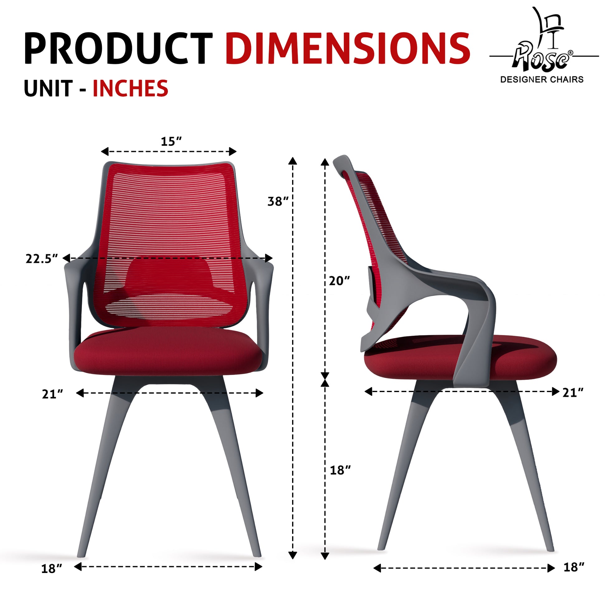 Mono Grey and Red