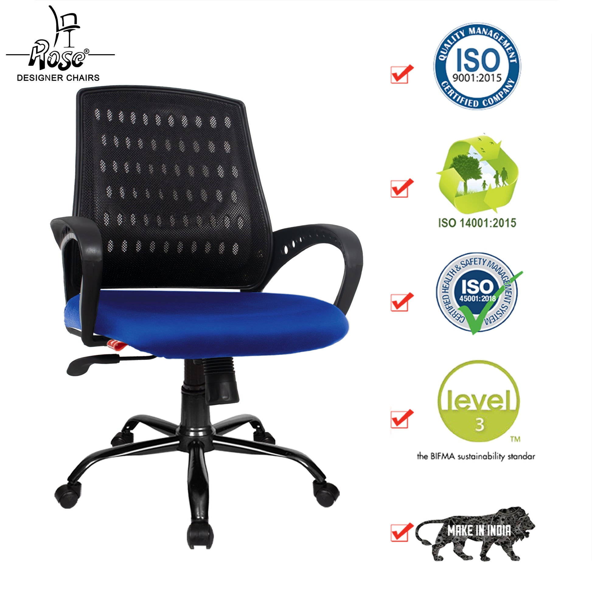 blazia blue seat