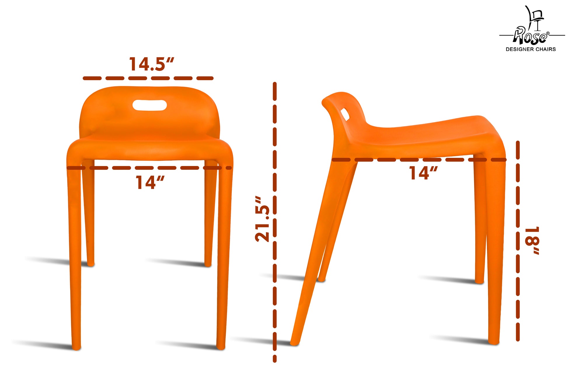Mars Orange set of 06