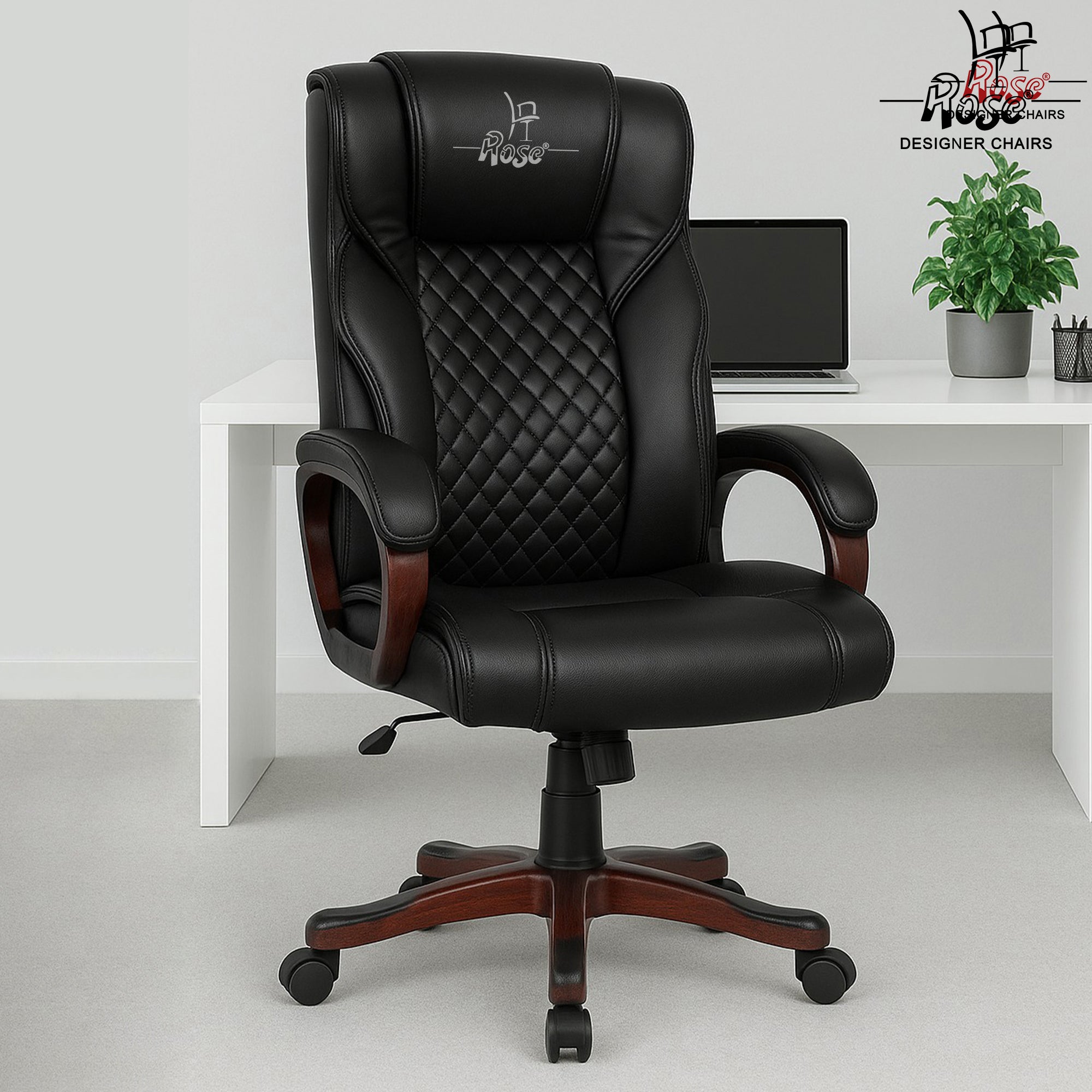 ROSE® Iran Premium Leatherette Office Chair