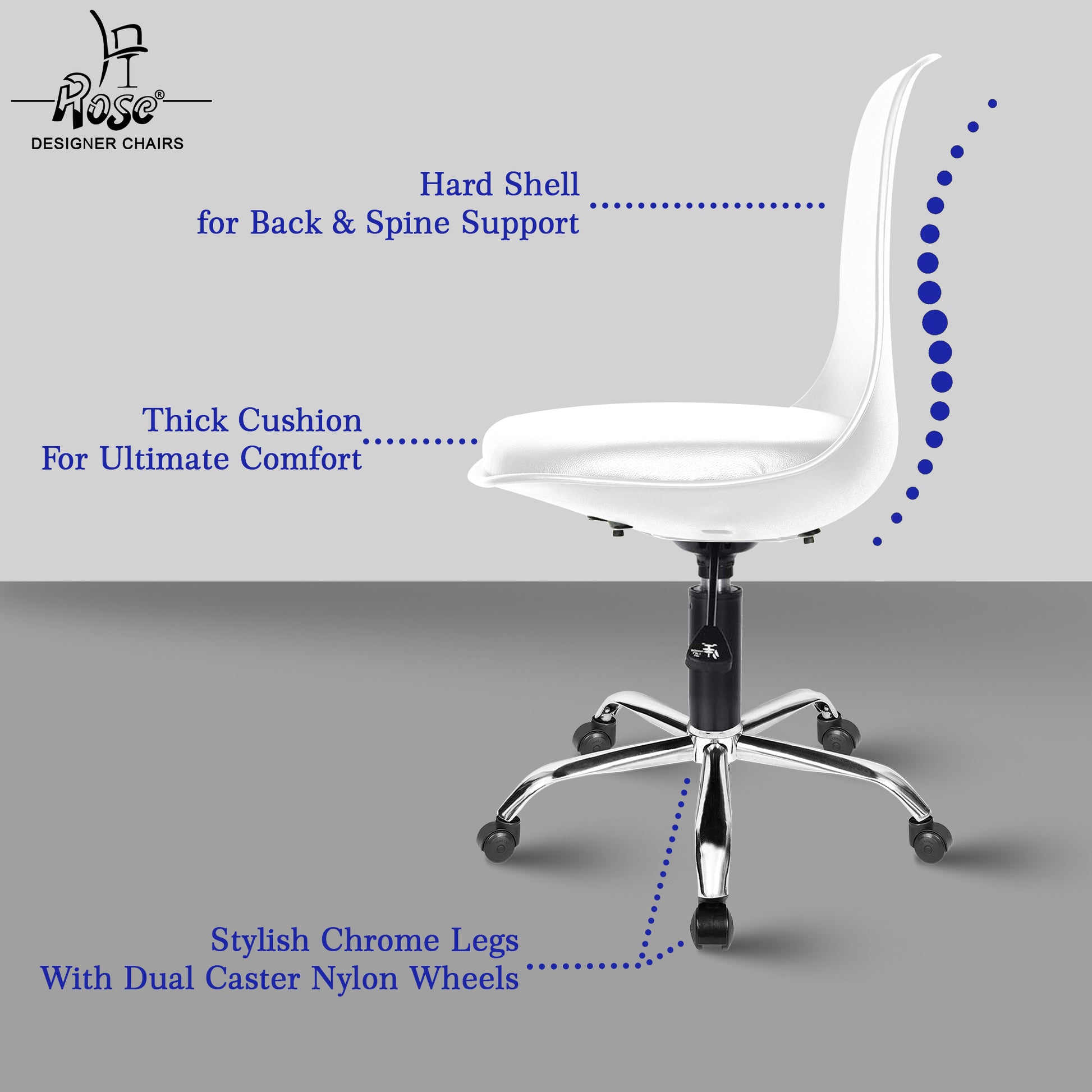 Robin Revolving White