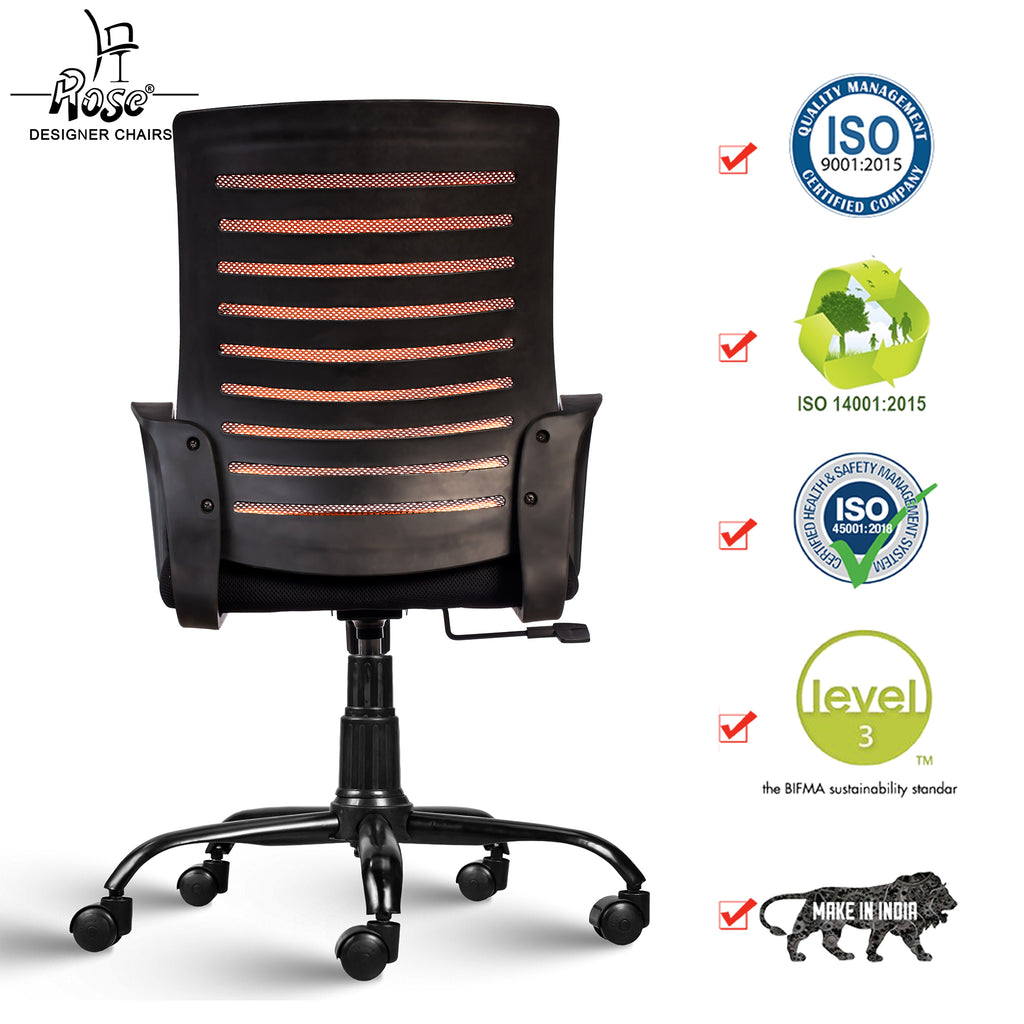 ROSE® Mesh Mid-Back chair (Elite)