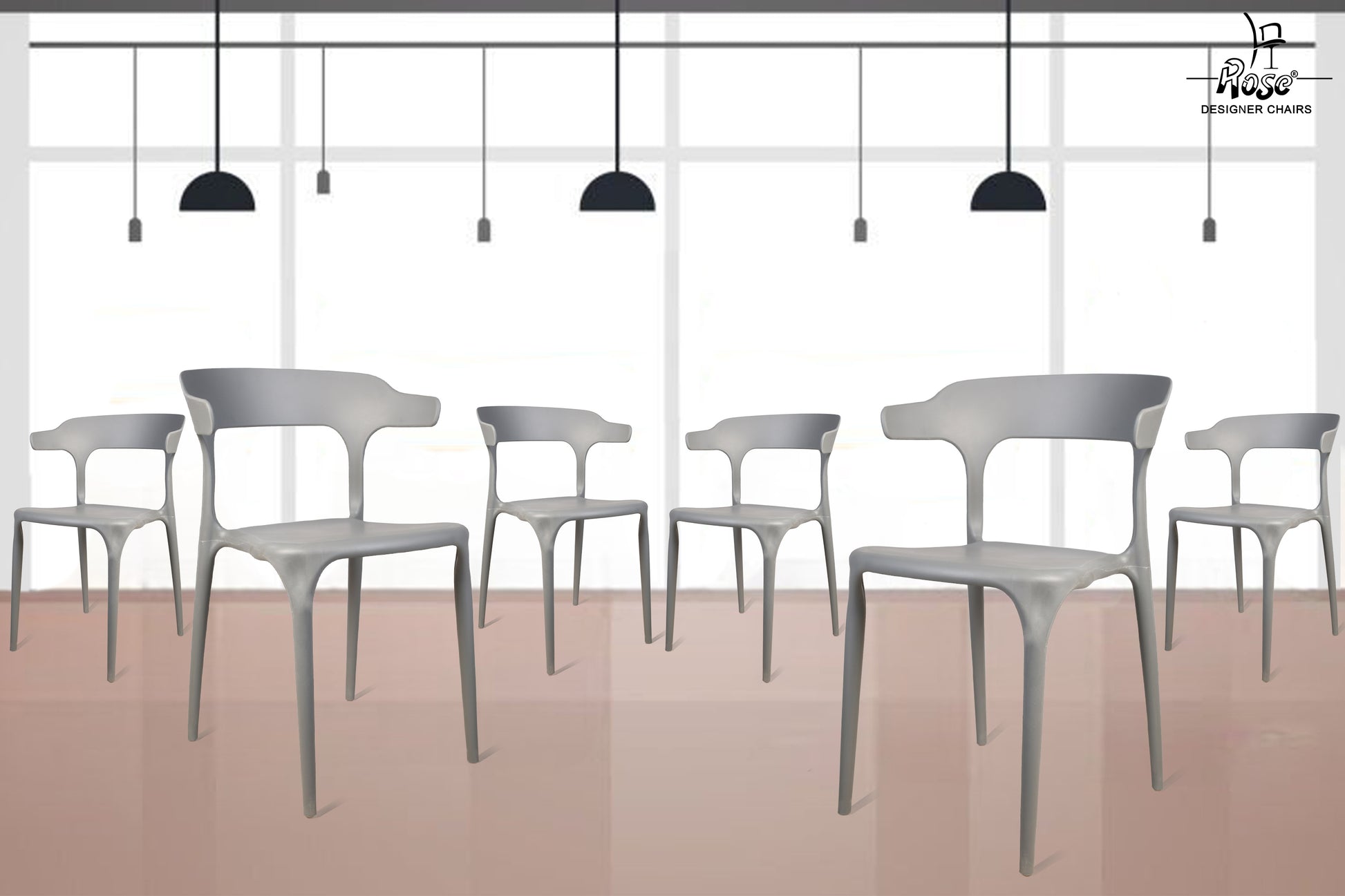 Grey Set of 06