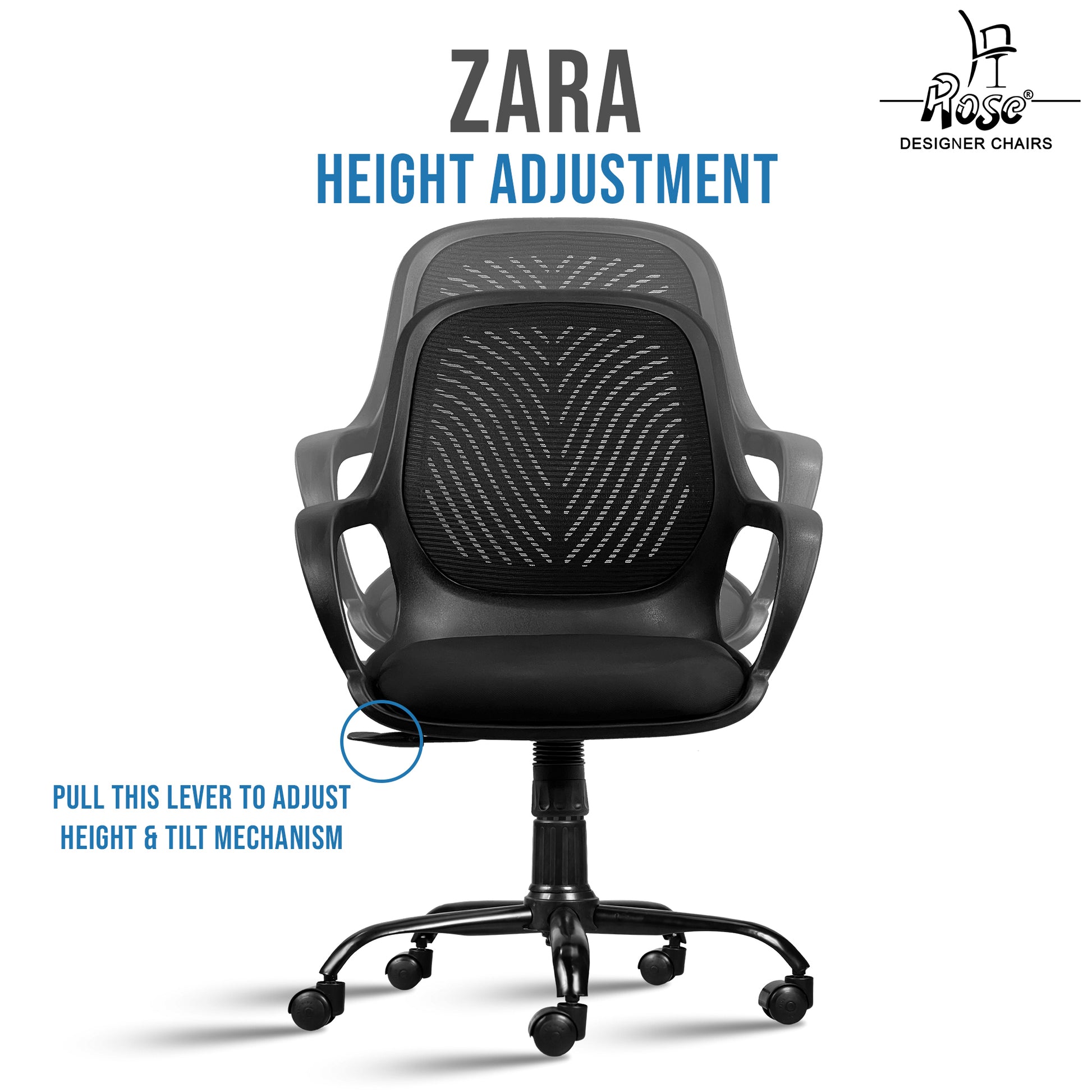 Zaria Mesh Black