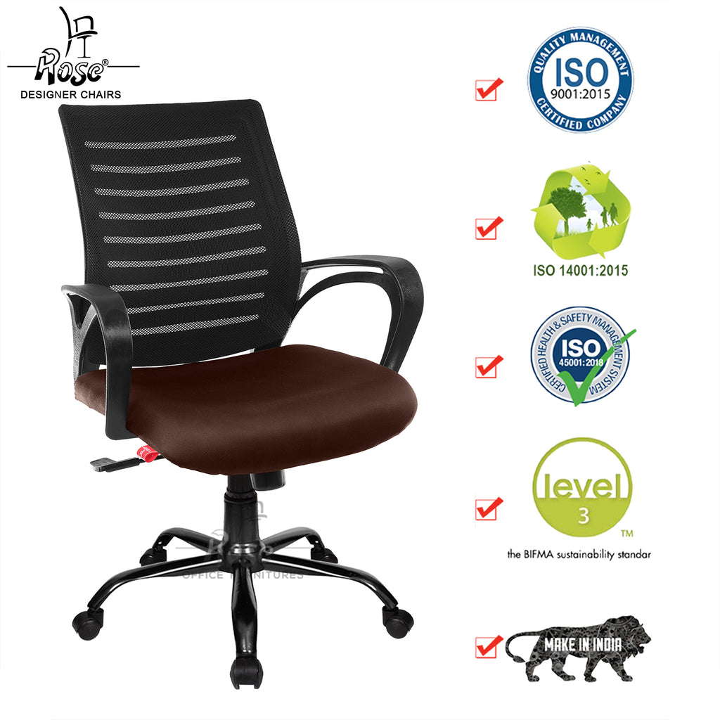 ROSE® Mesh Mid-Back chair (Elite)