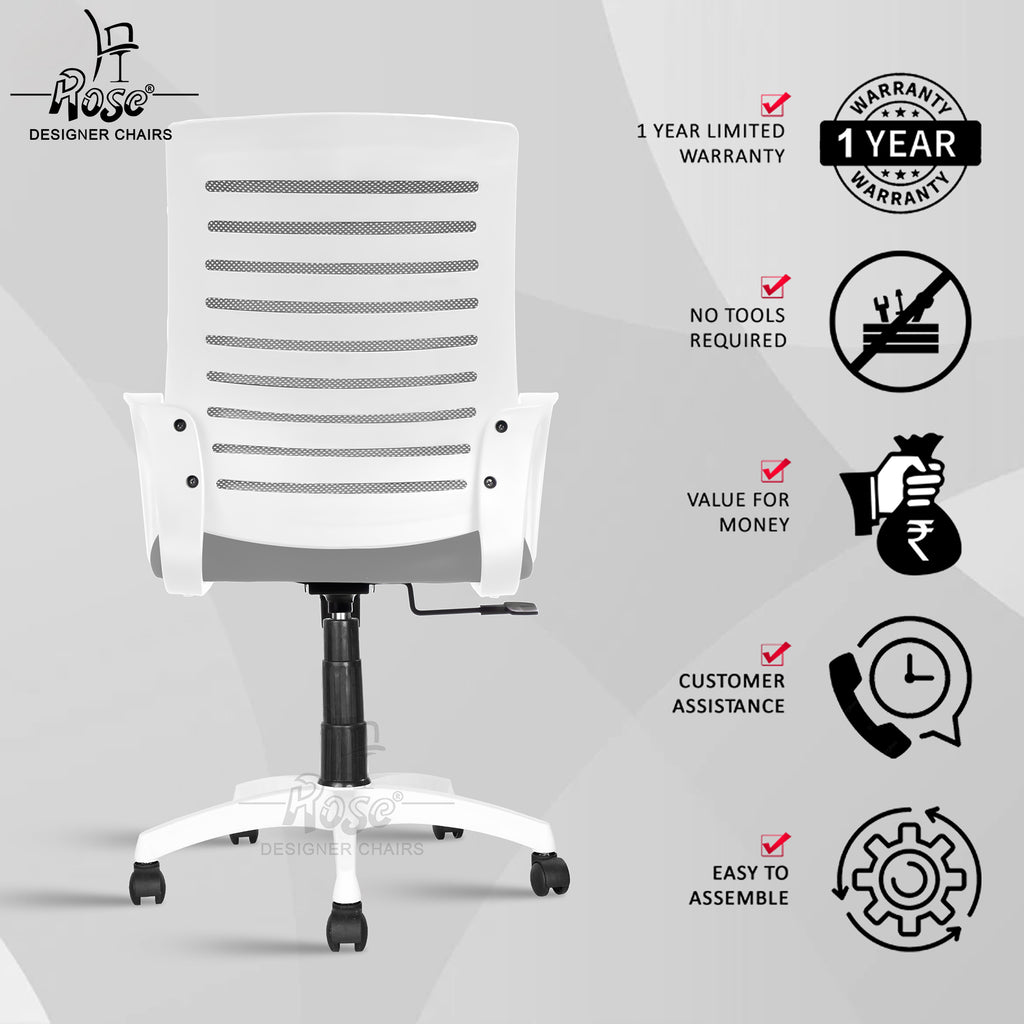 ROSE® Mesh Mid-Back chair (Elite)