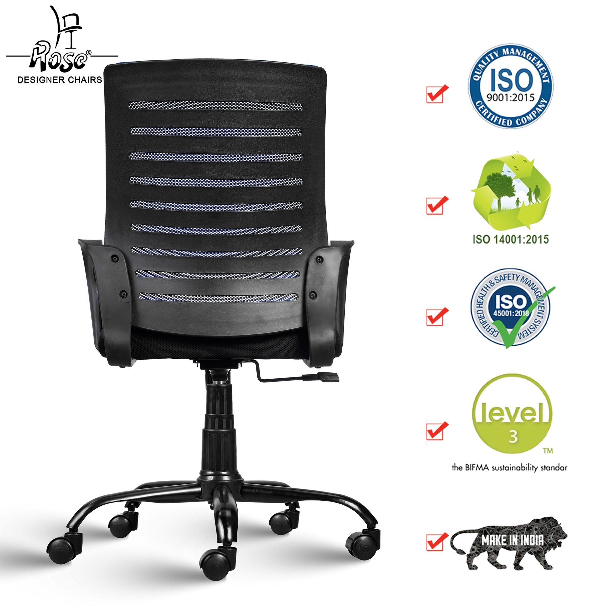 ROSE® Mesh Mid-Back chair (Elite)