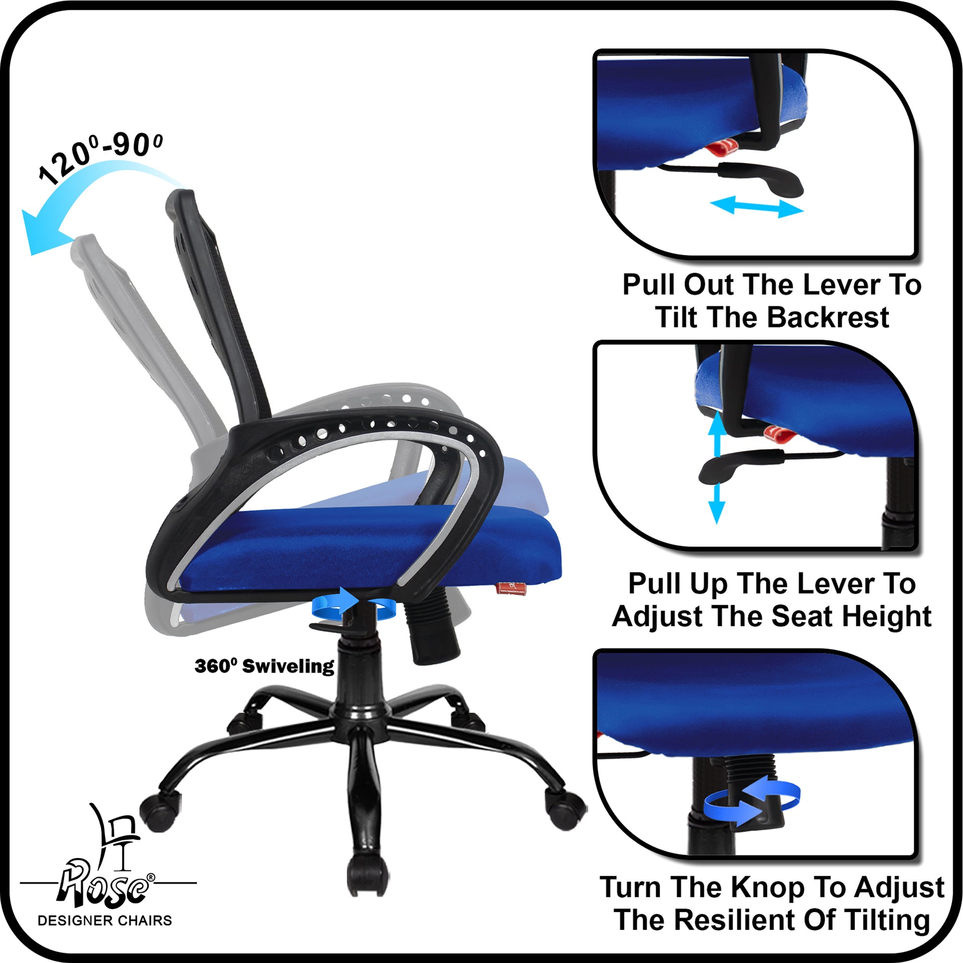 blazia blue seat