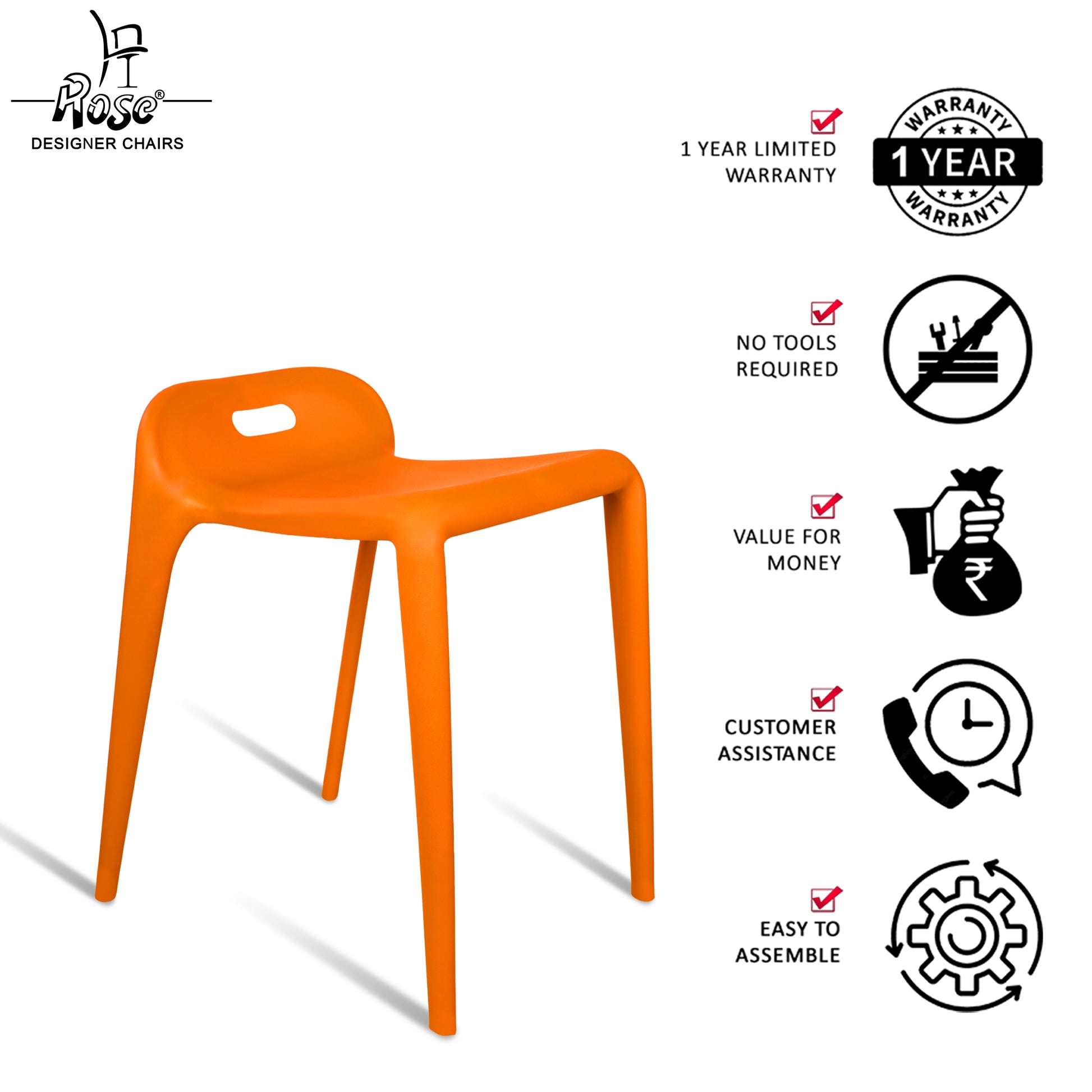Mars Orange set of 06