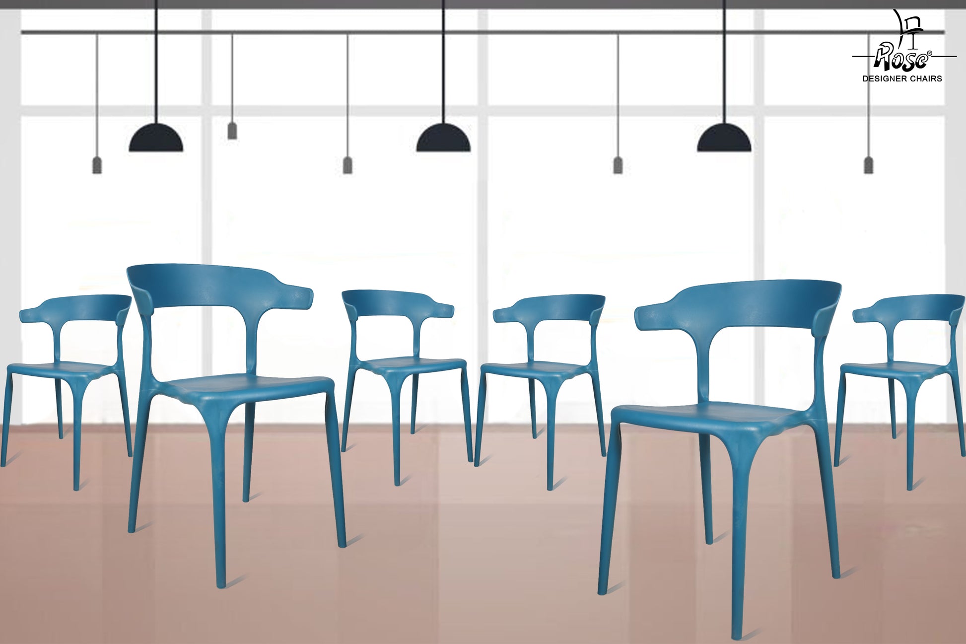 Blue Set of 06
