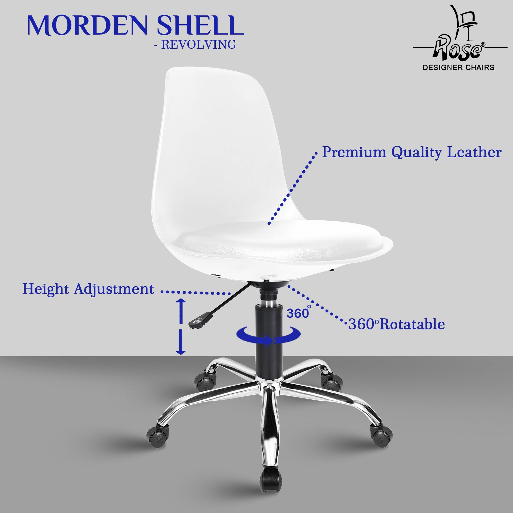 Robin Revolving White