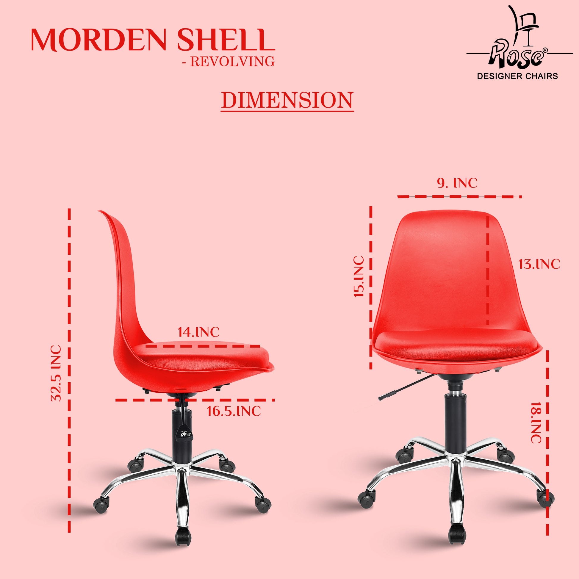 Robin Revolving Cherry Red