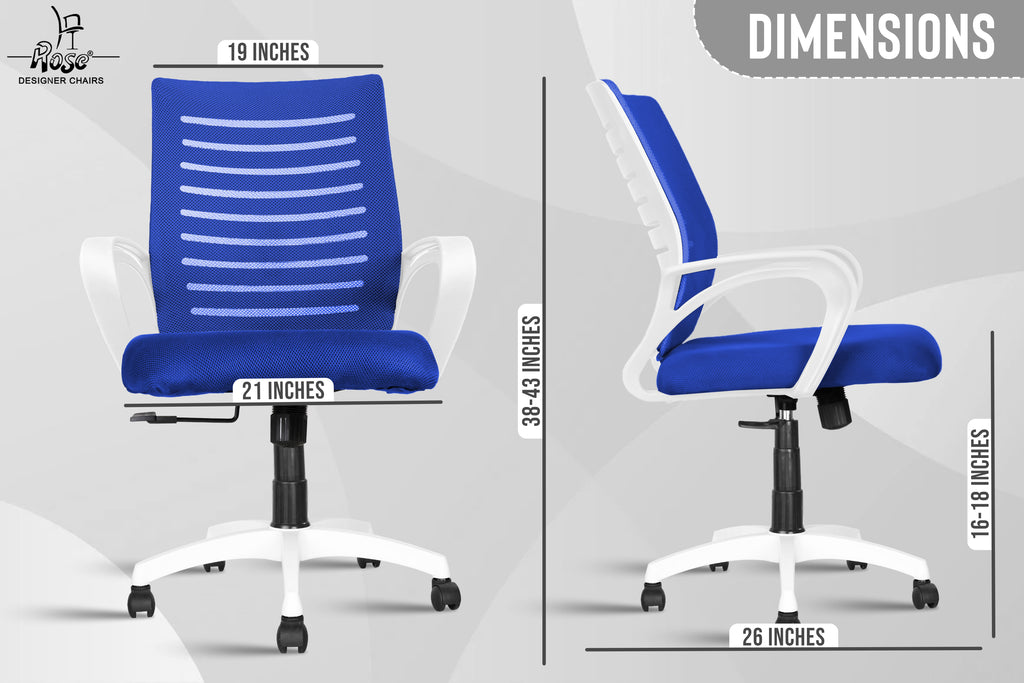 ROSE® Mesh Mid-Back chair (Elite)