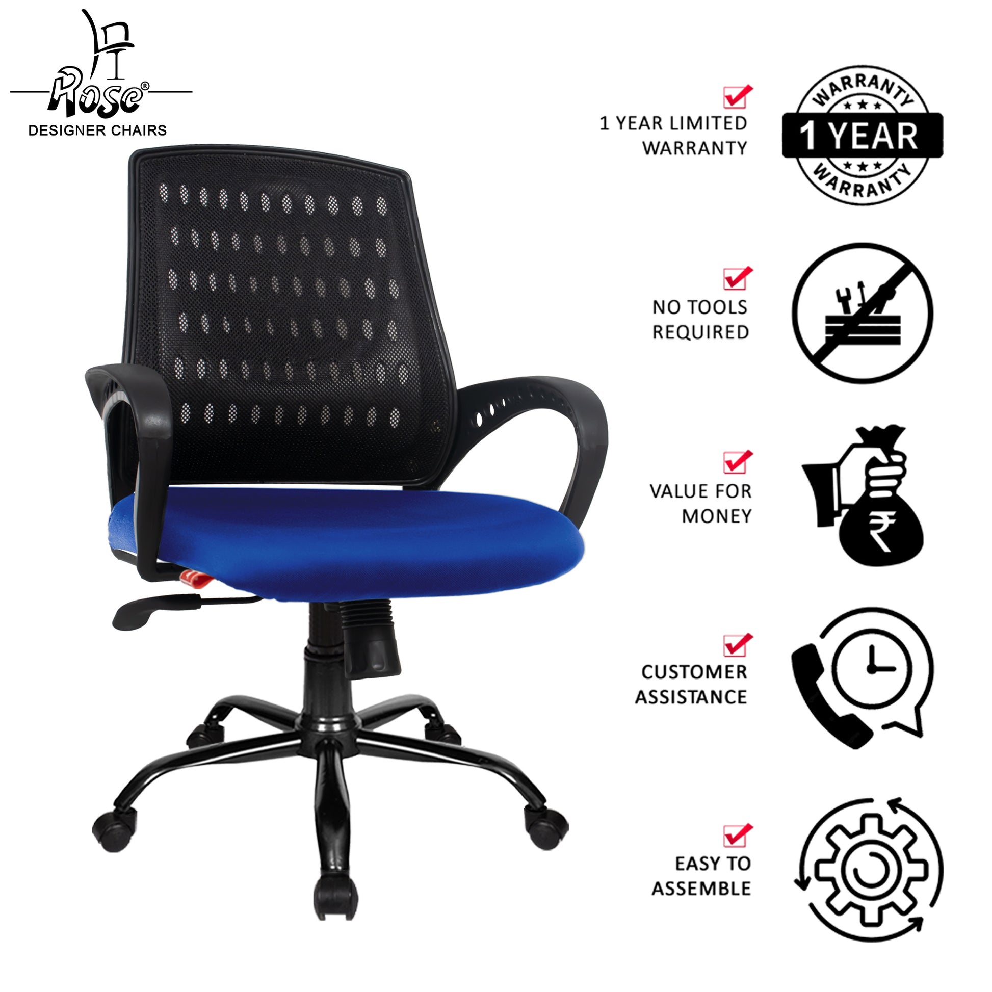 blazia blue seat