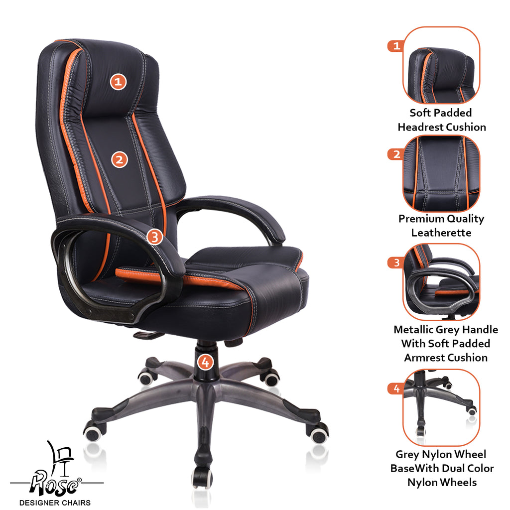 Black & Orange