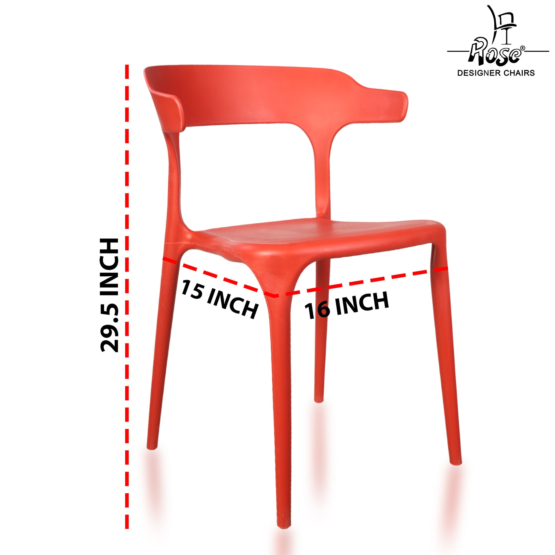 Red Set of 04