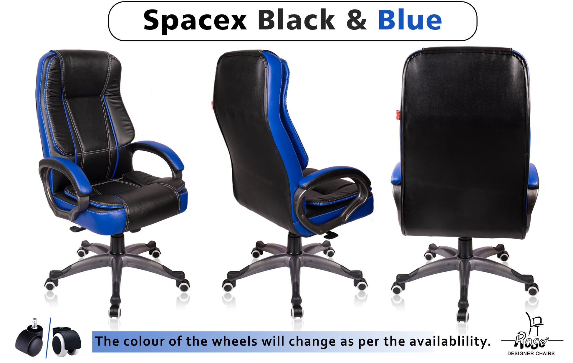 Blue & Black