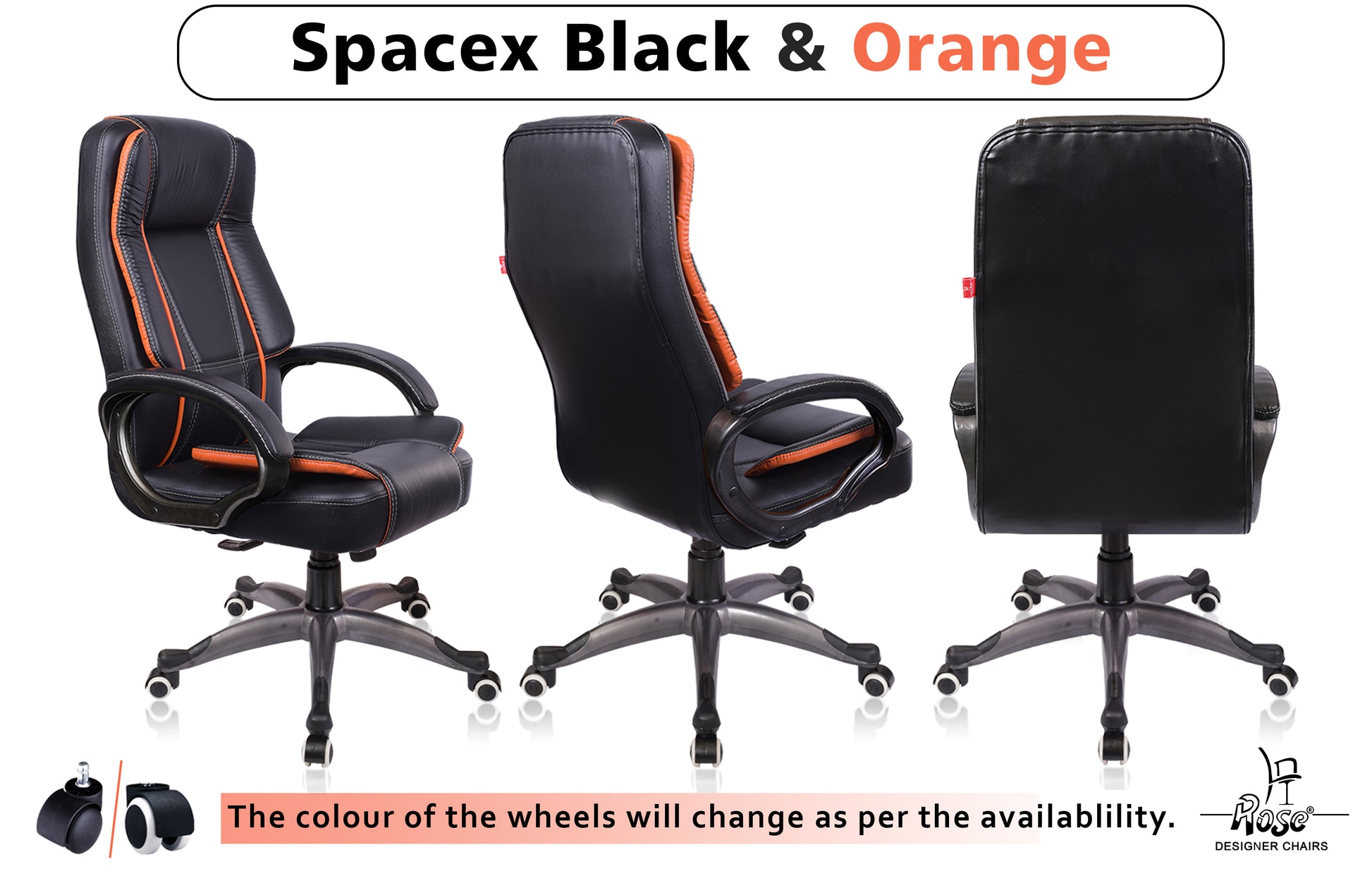 Black & Orange