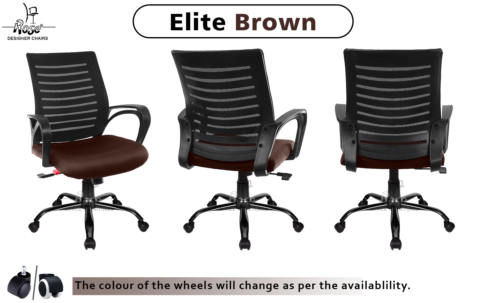 ROSE® Mesh Mid-Back chair (Elite)