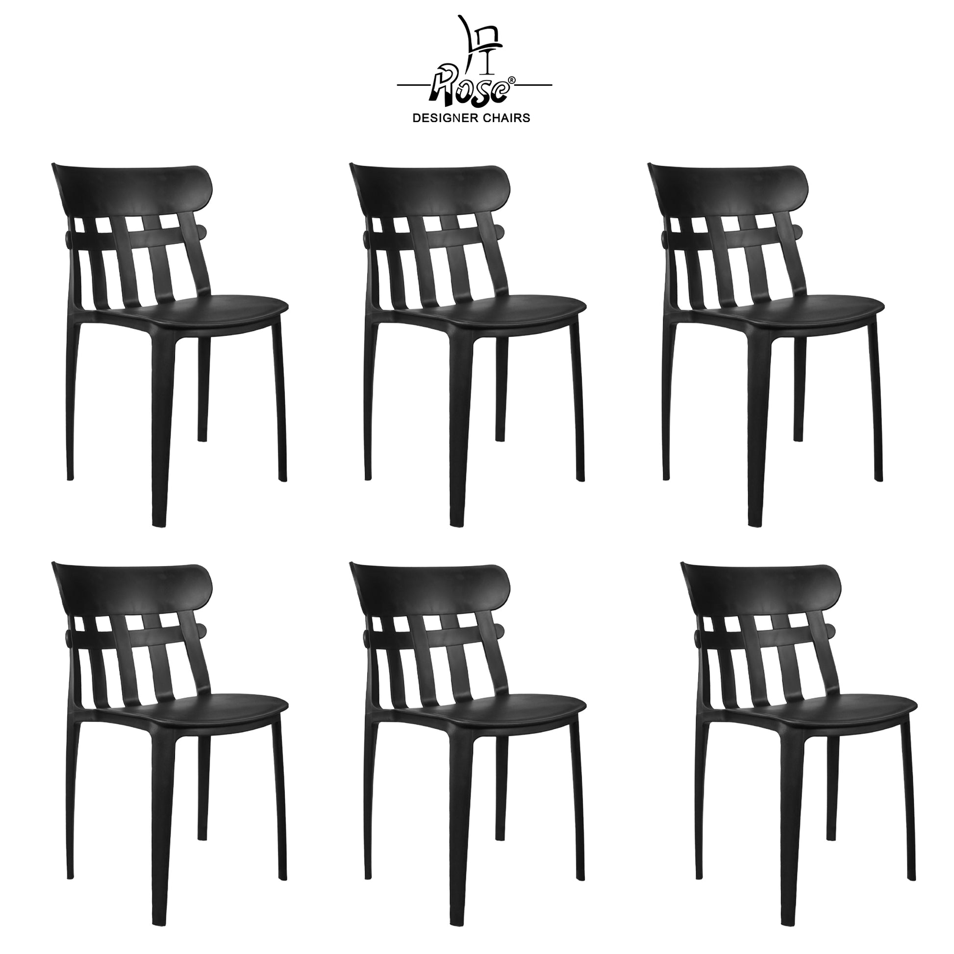 Black (set of 06)