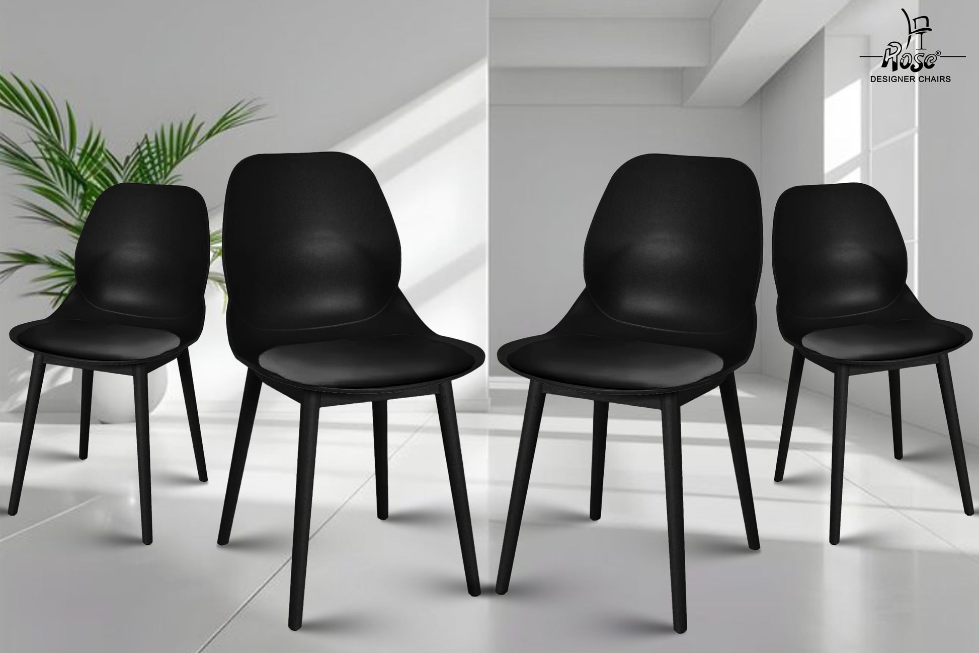 Black (set of 04)