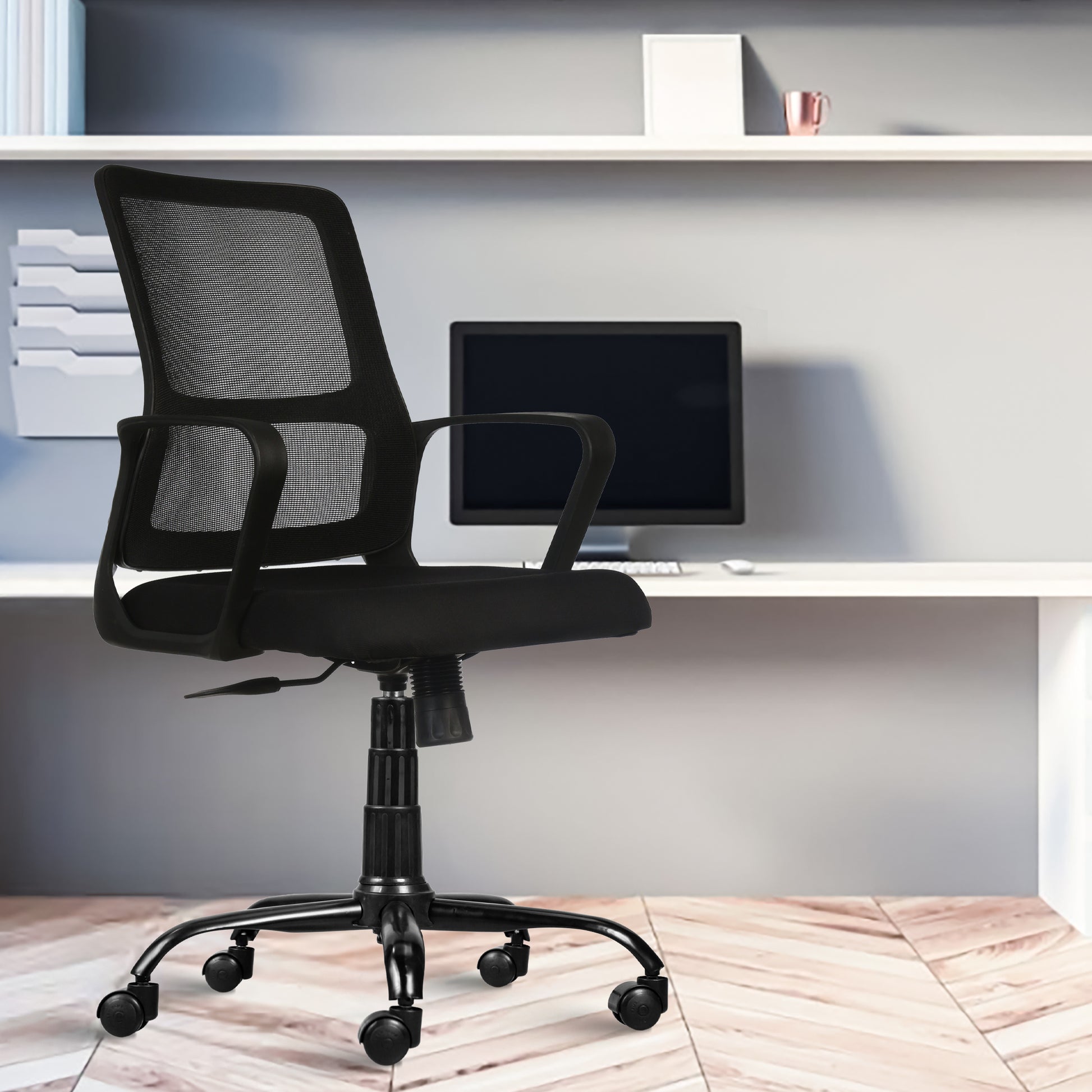 ROSE® Elanzo Mesh Mid-Back Ergonomic Office Chair