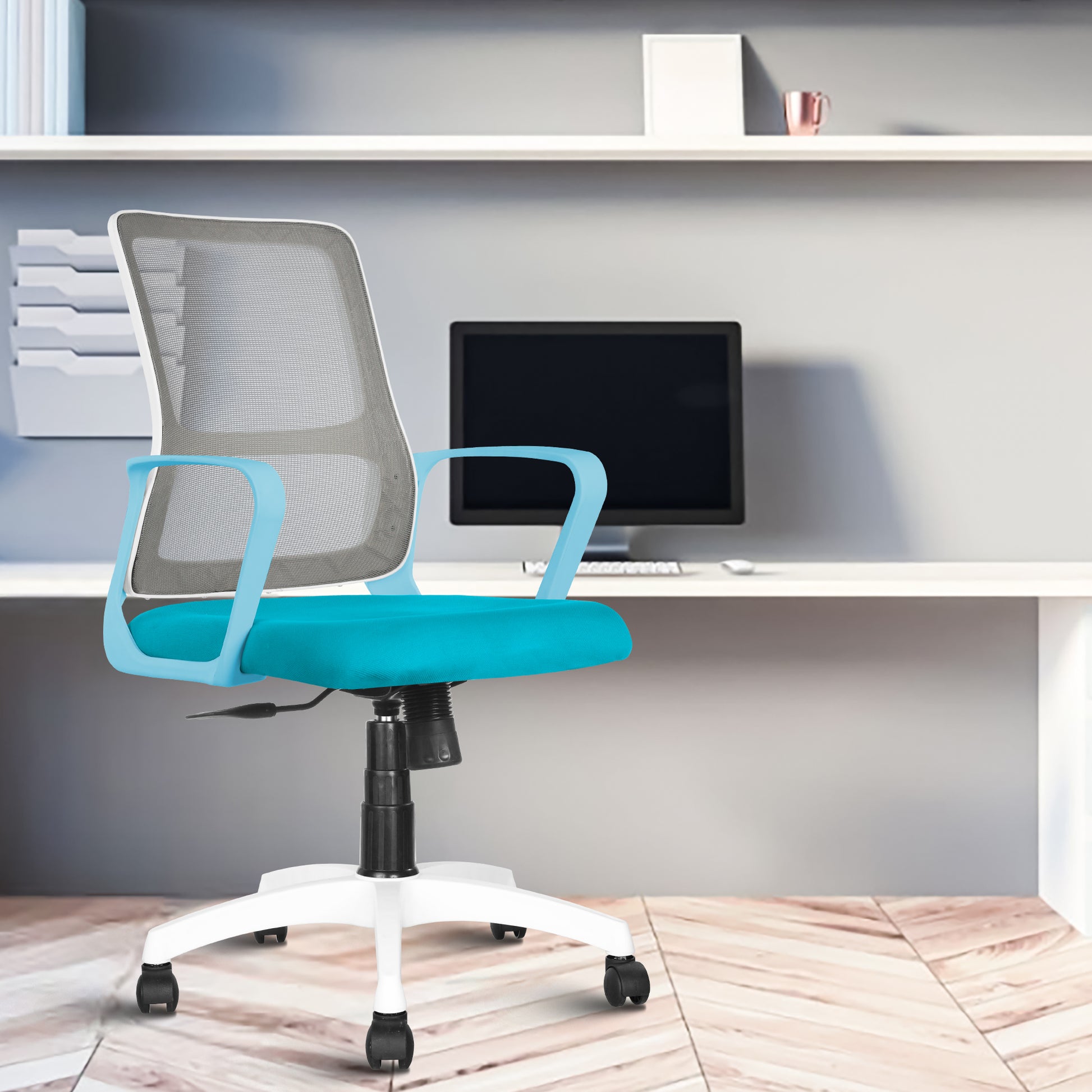 ROSE® Elanzo Mesh Mid-Back Ergonomic Office Chair
