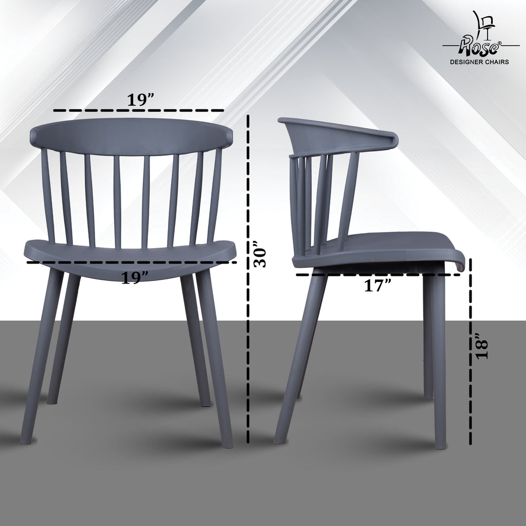 Rose® Glory Cafe Chair | Elegant Seating for Stylish Dining & Cafe Spaces