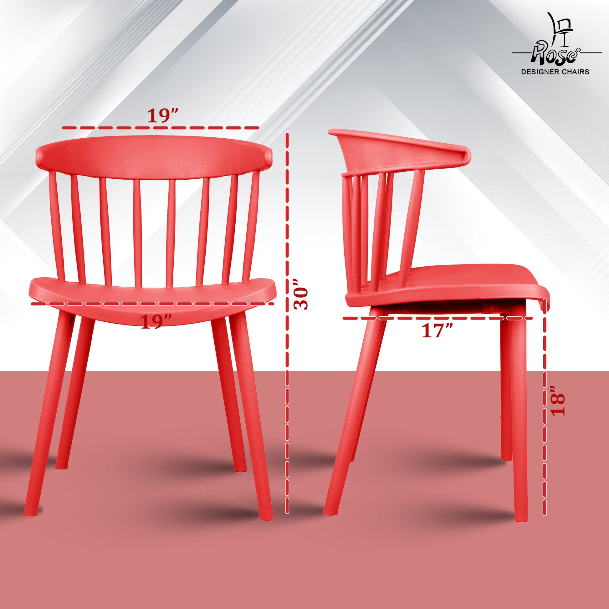 Red (set of 4)