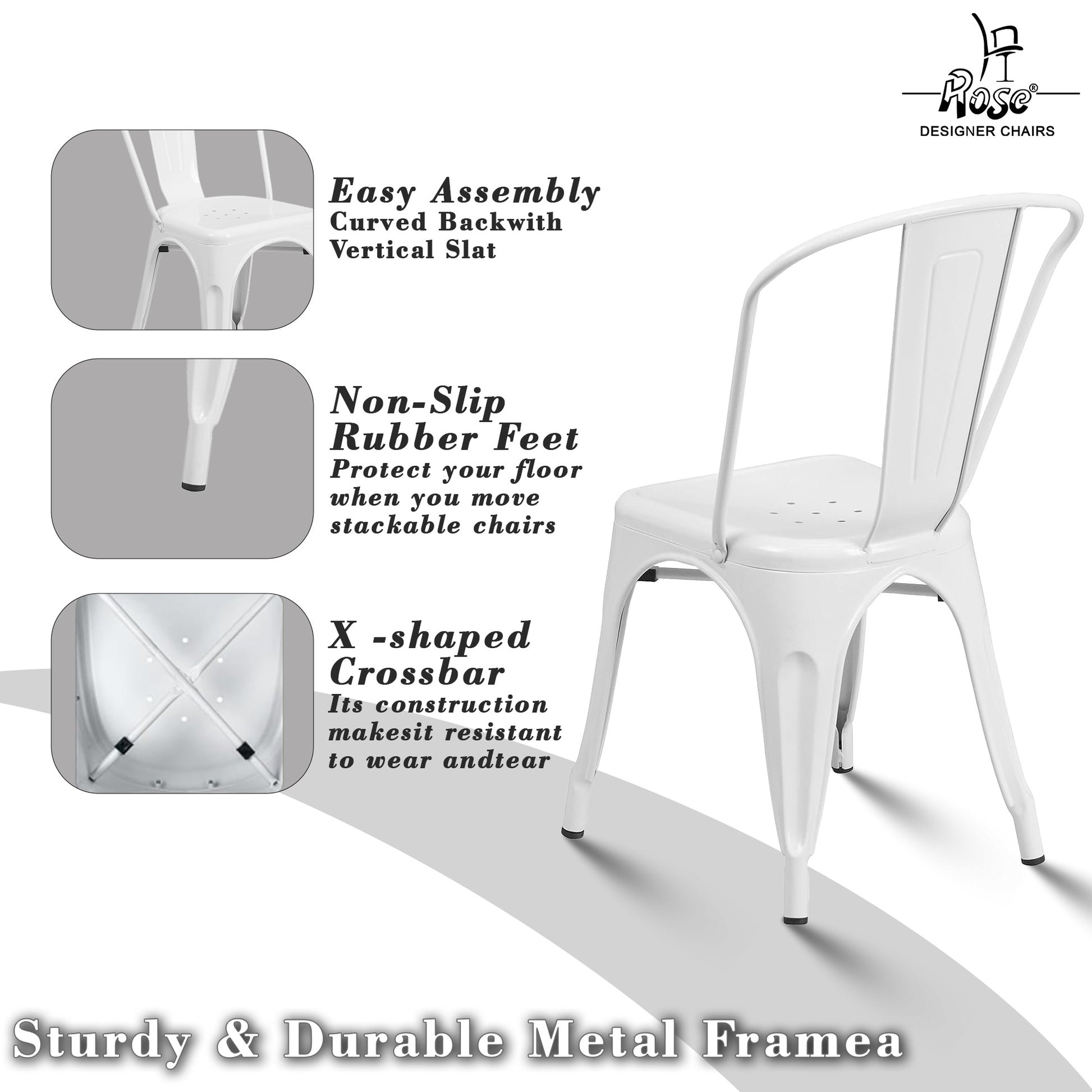 White (set of 04)