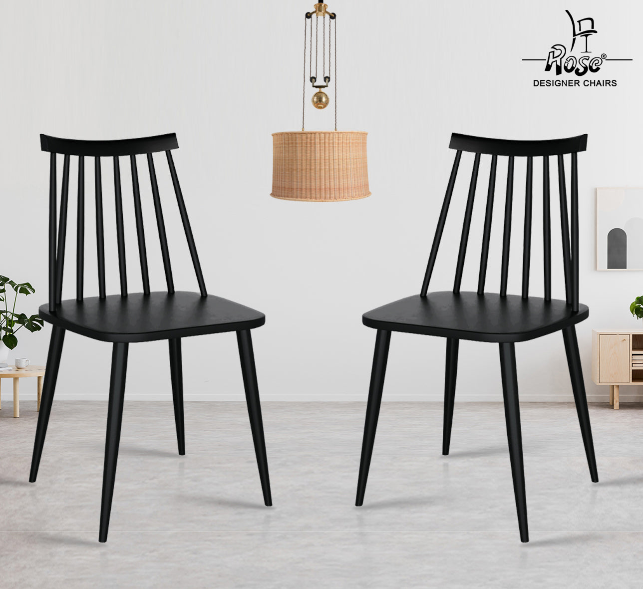 Black set of 2