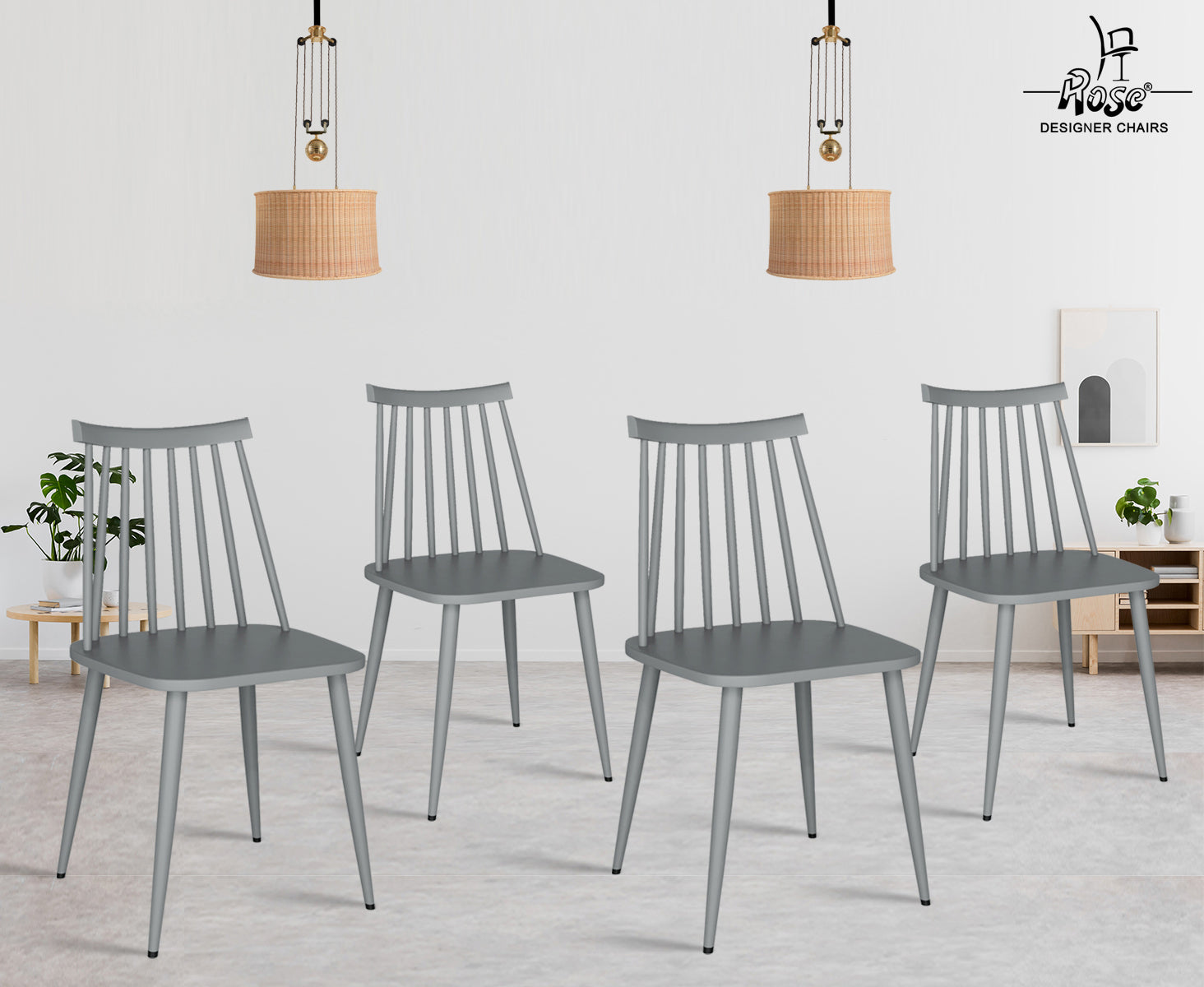 Grey set of 4