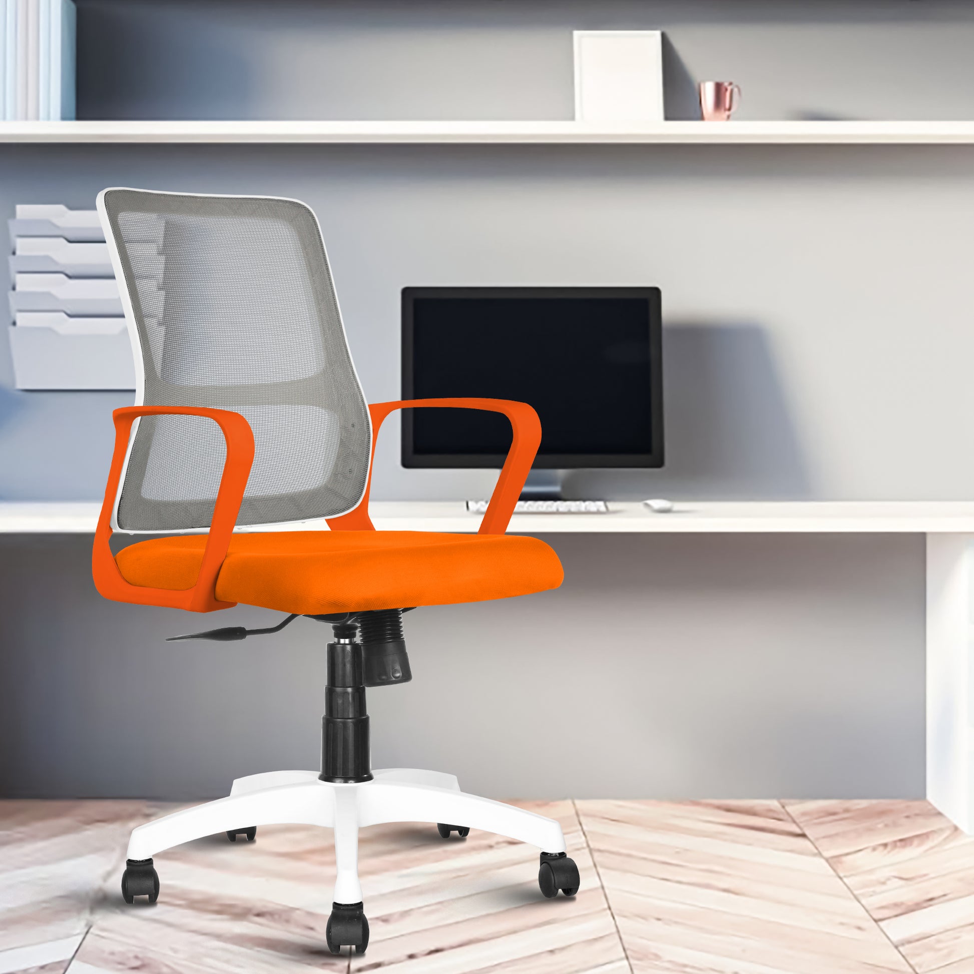 ROSE® Elanzo Mesh Mid-Back Ergonomic Office Chair