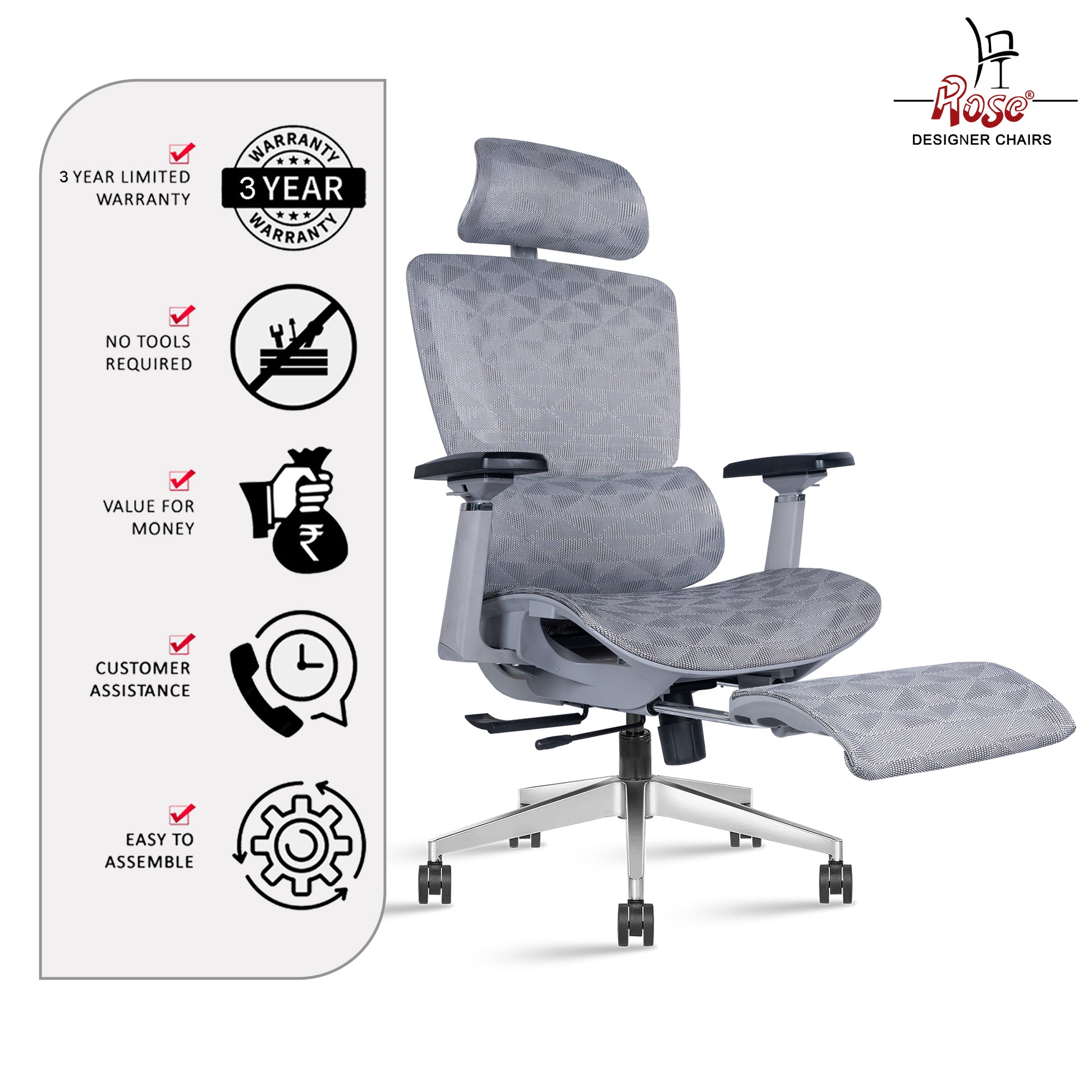 RDCCanaryfootrest(Grey)