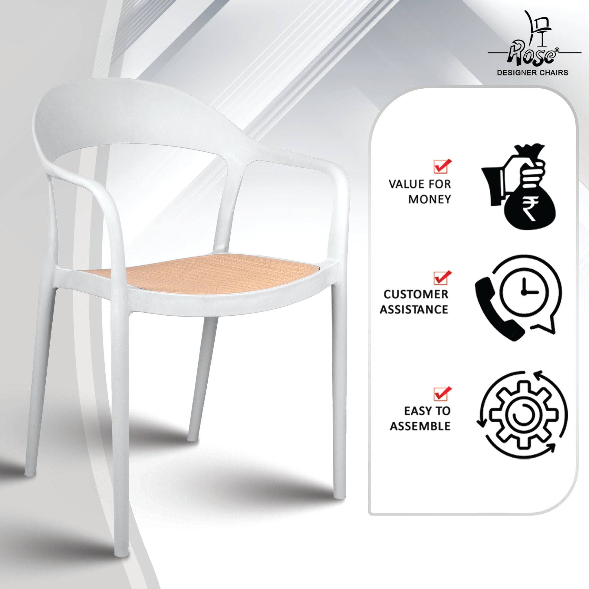 White (set of 04) 