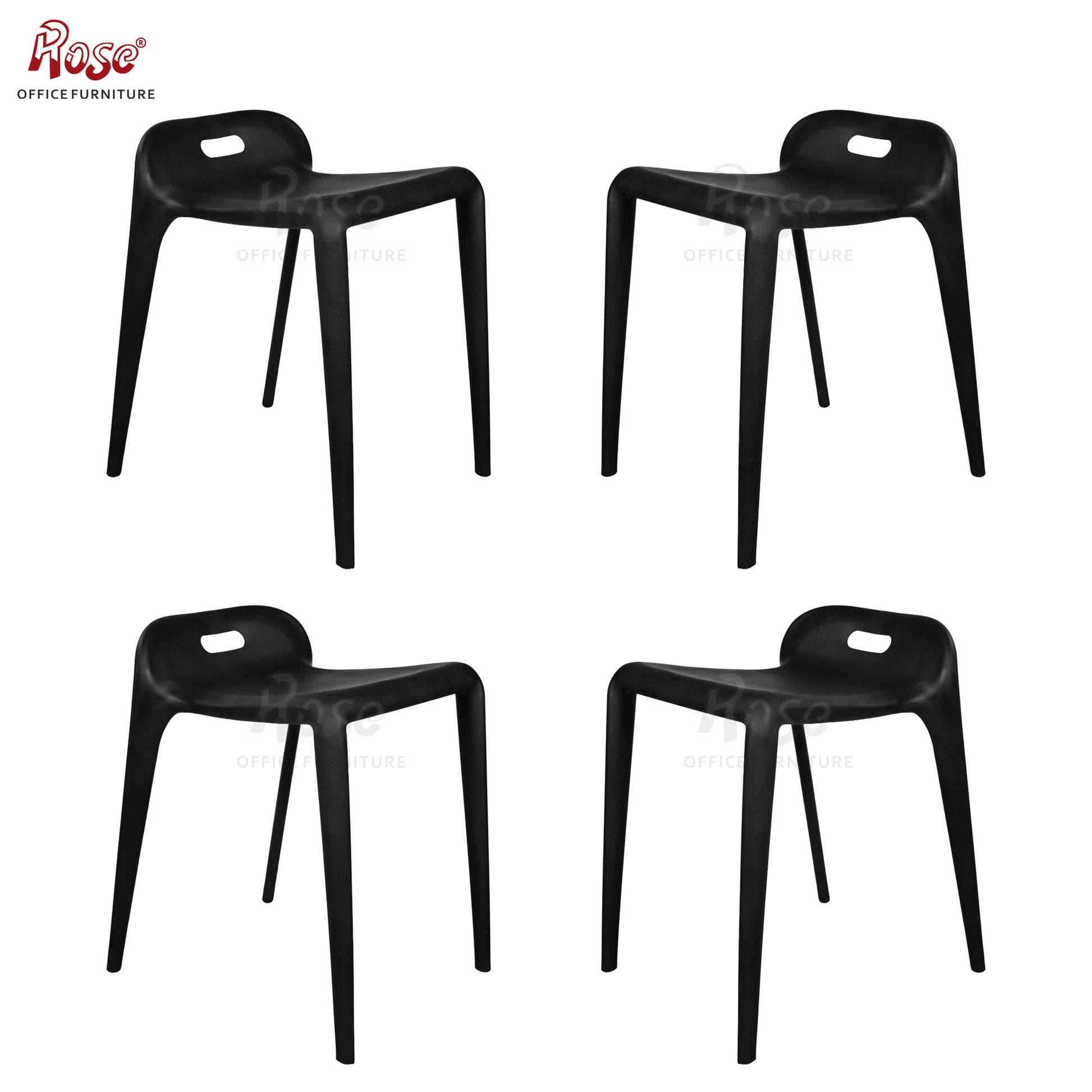 ROSE® Mars Cafe Plastic Stool