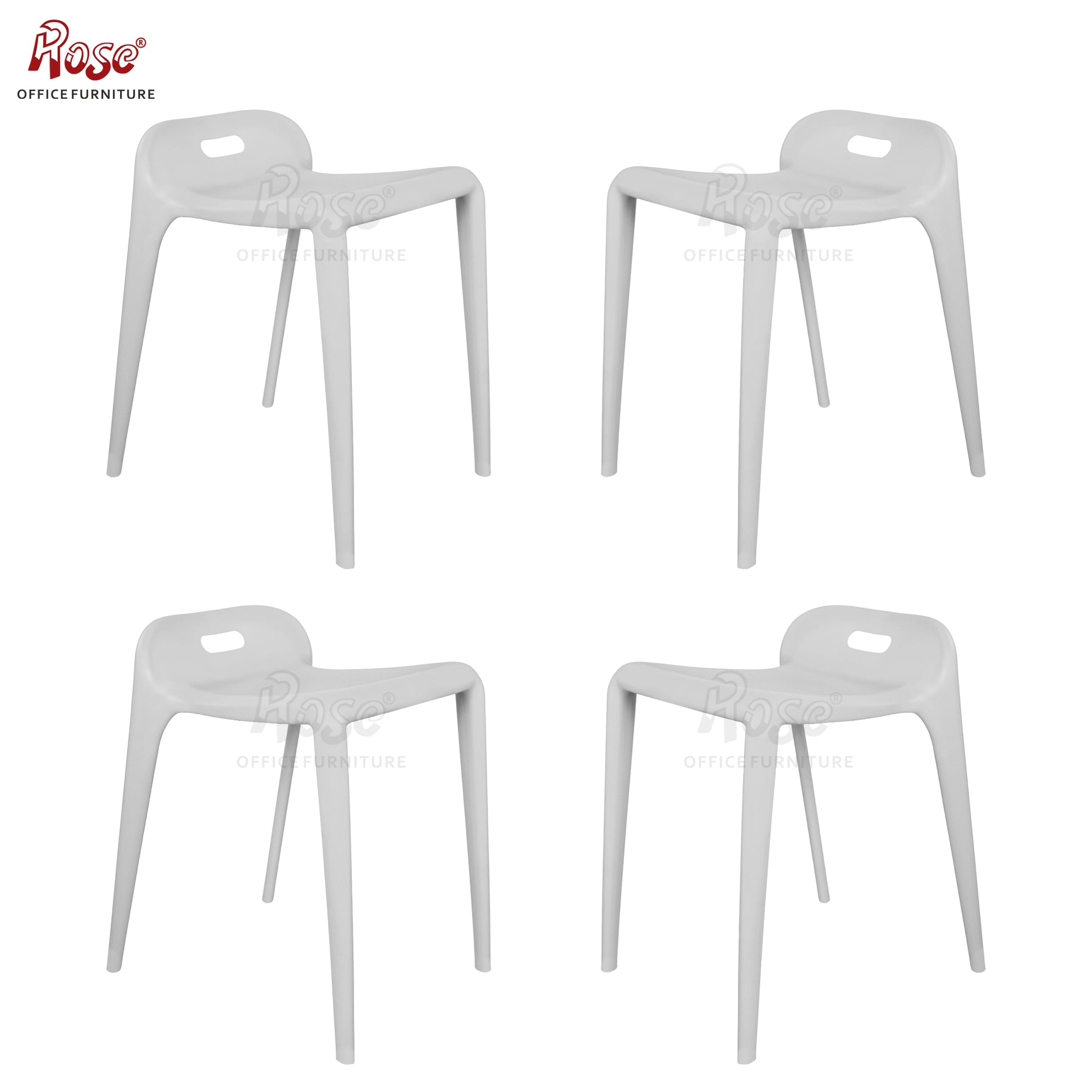 ROSE® Mars Cafe Plastic Stool