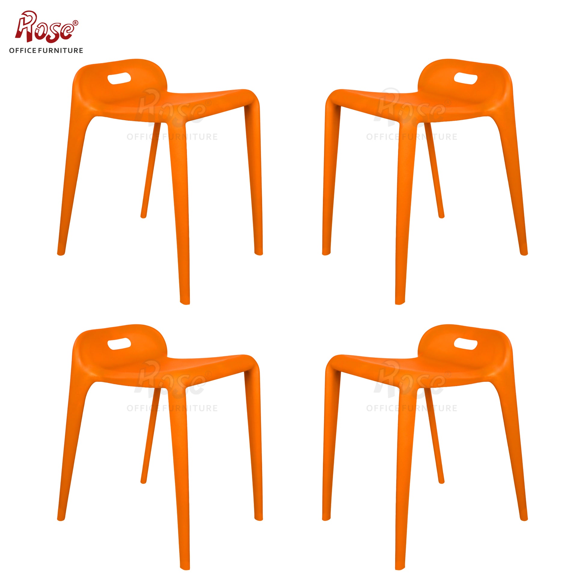 ROSE® Mars Cafe Plastic Stool