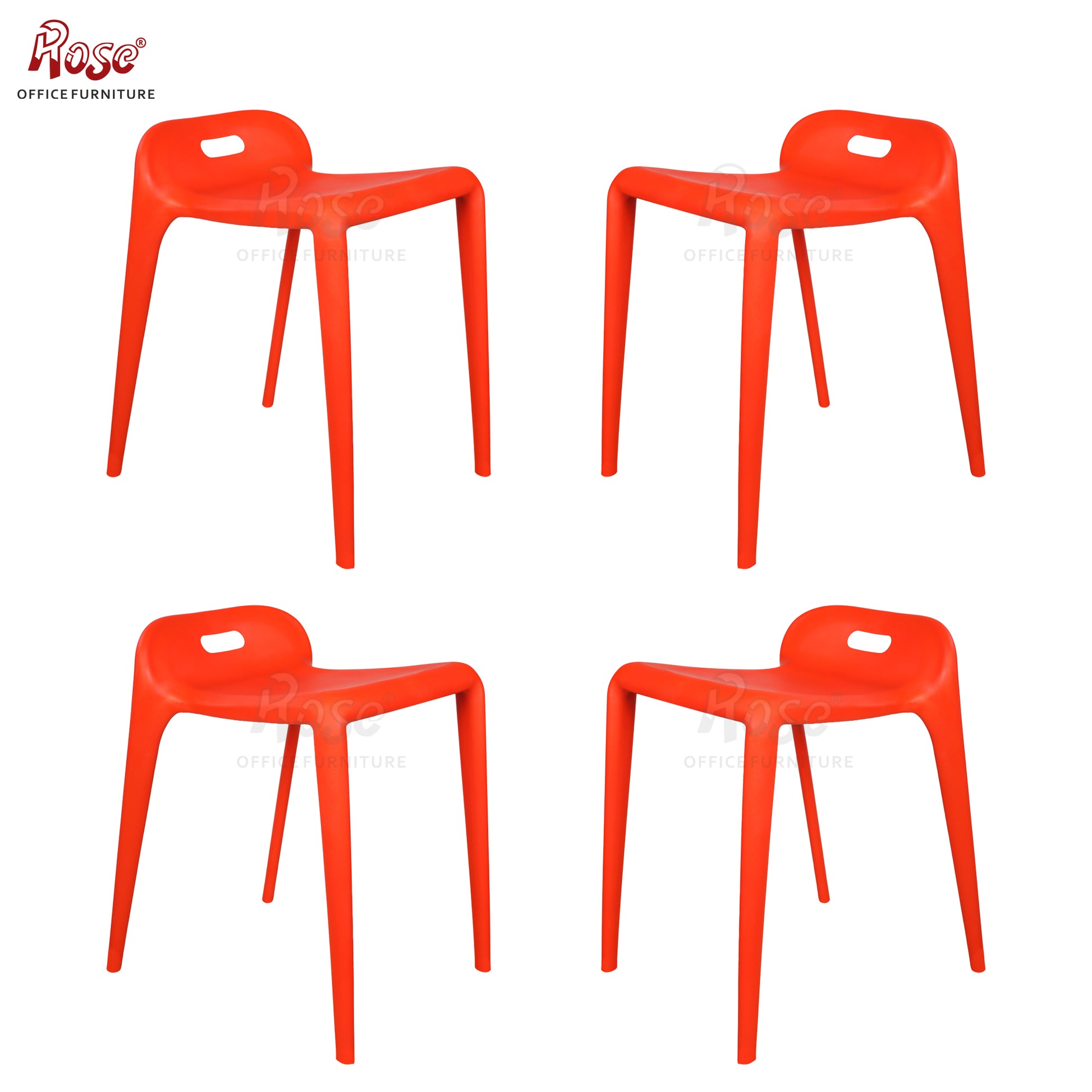 ROSE® Mars Cafe Plastic Stool
