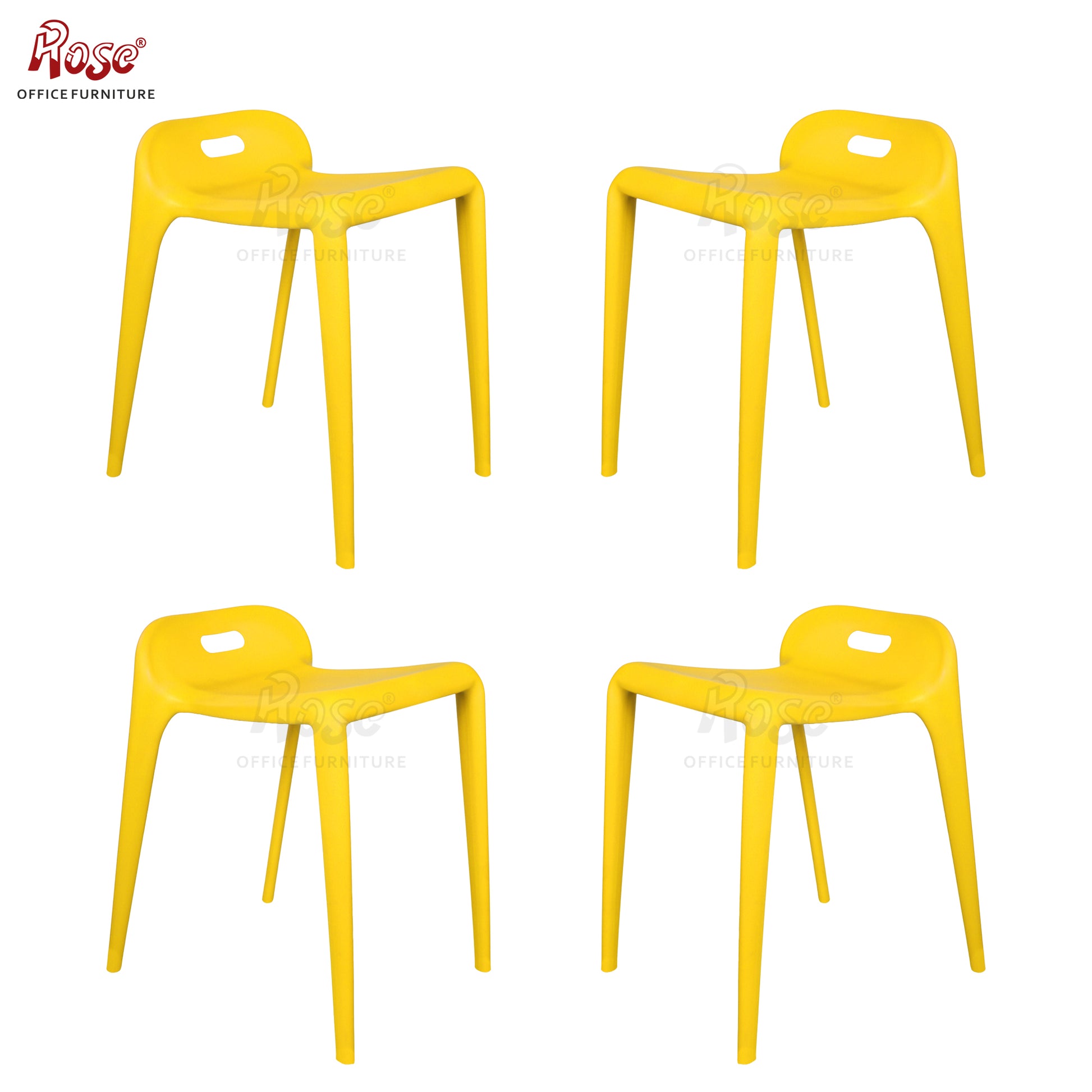 ROSE® Mars Cafe Plastic Stool