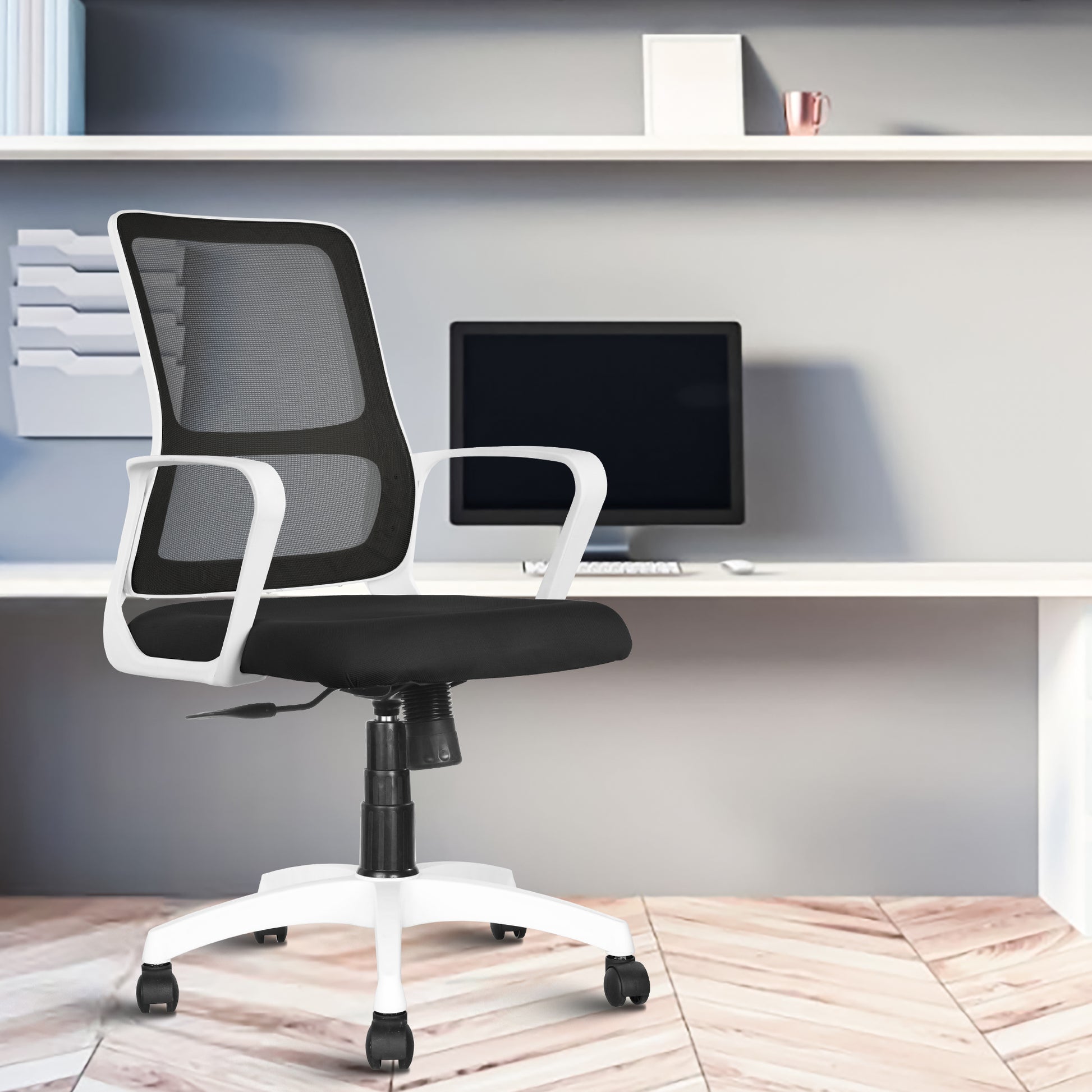 ROSE® Elanzo Mesh Mid-Back Ergonomic Office Chair