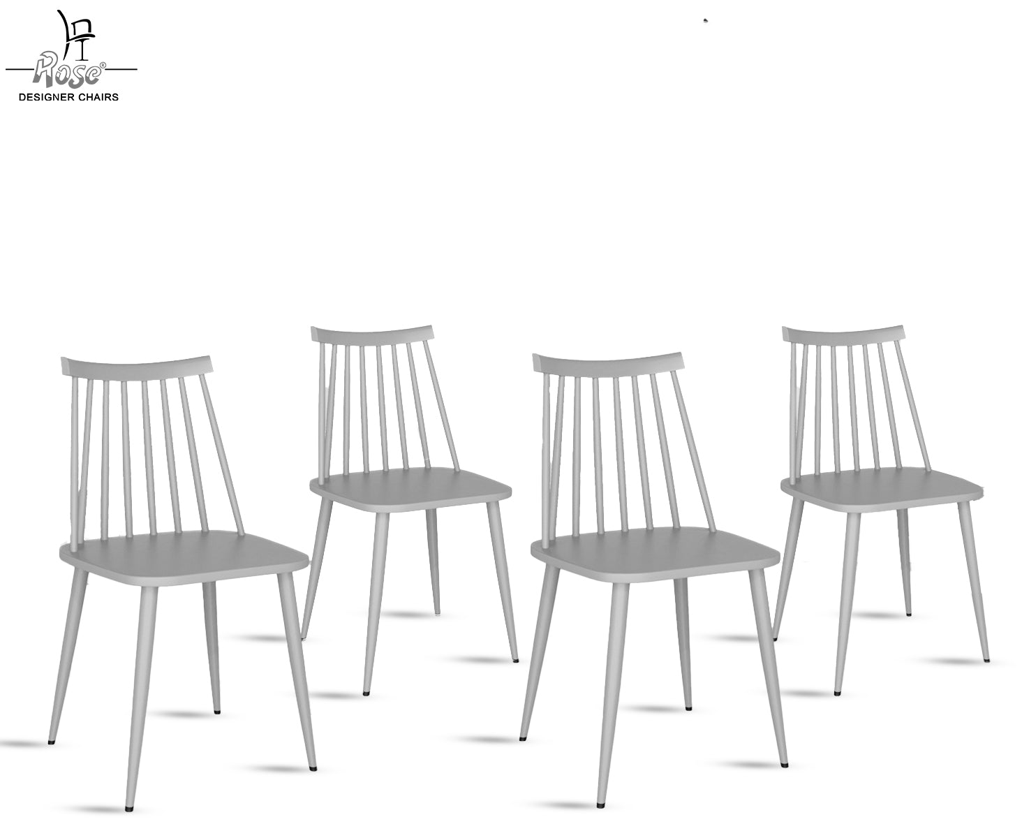 ROSE® Gracce Cafe Plastic Chairs | Dining Chair