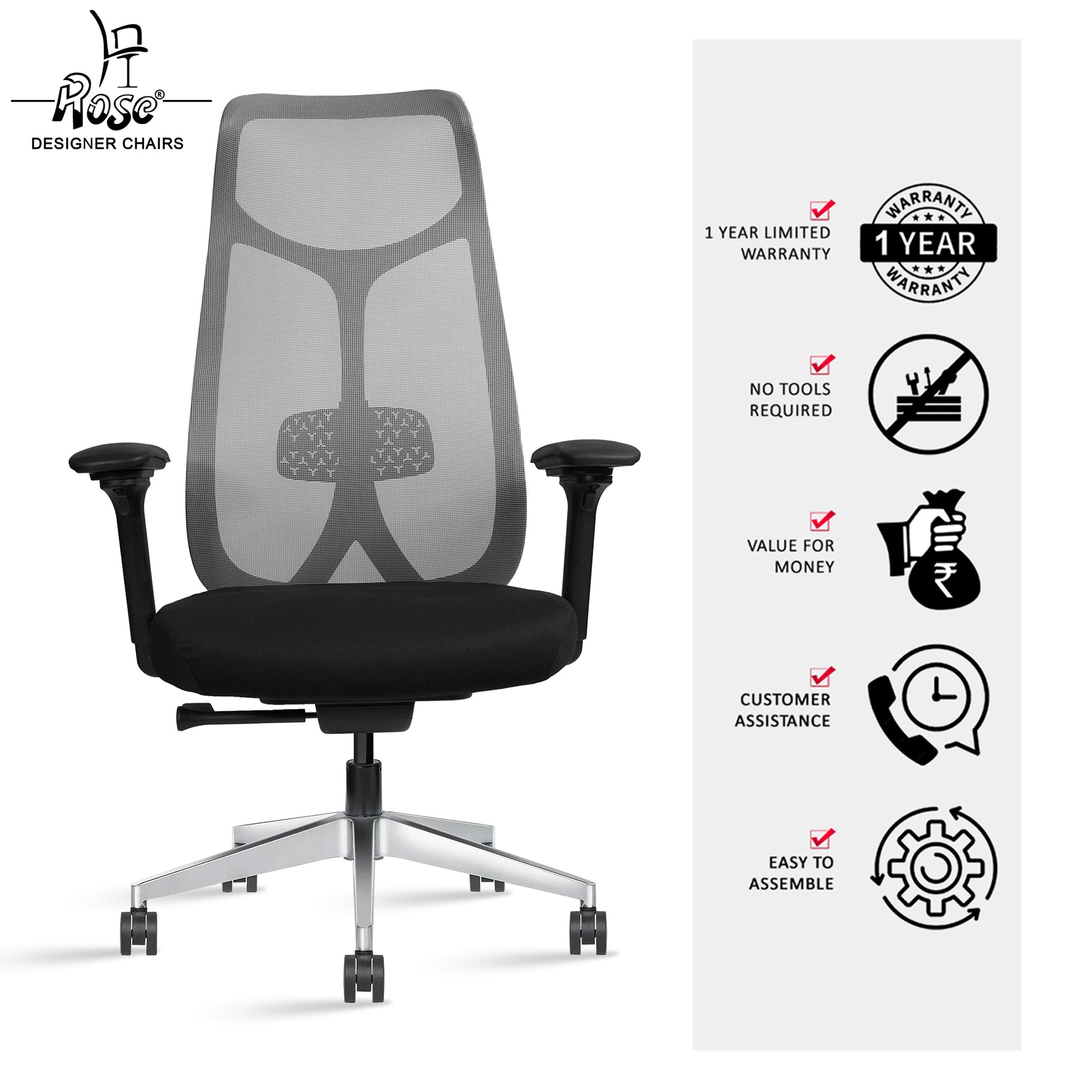 ROSE® Curve Premium Office Chair