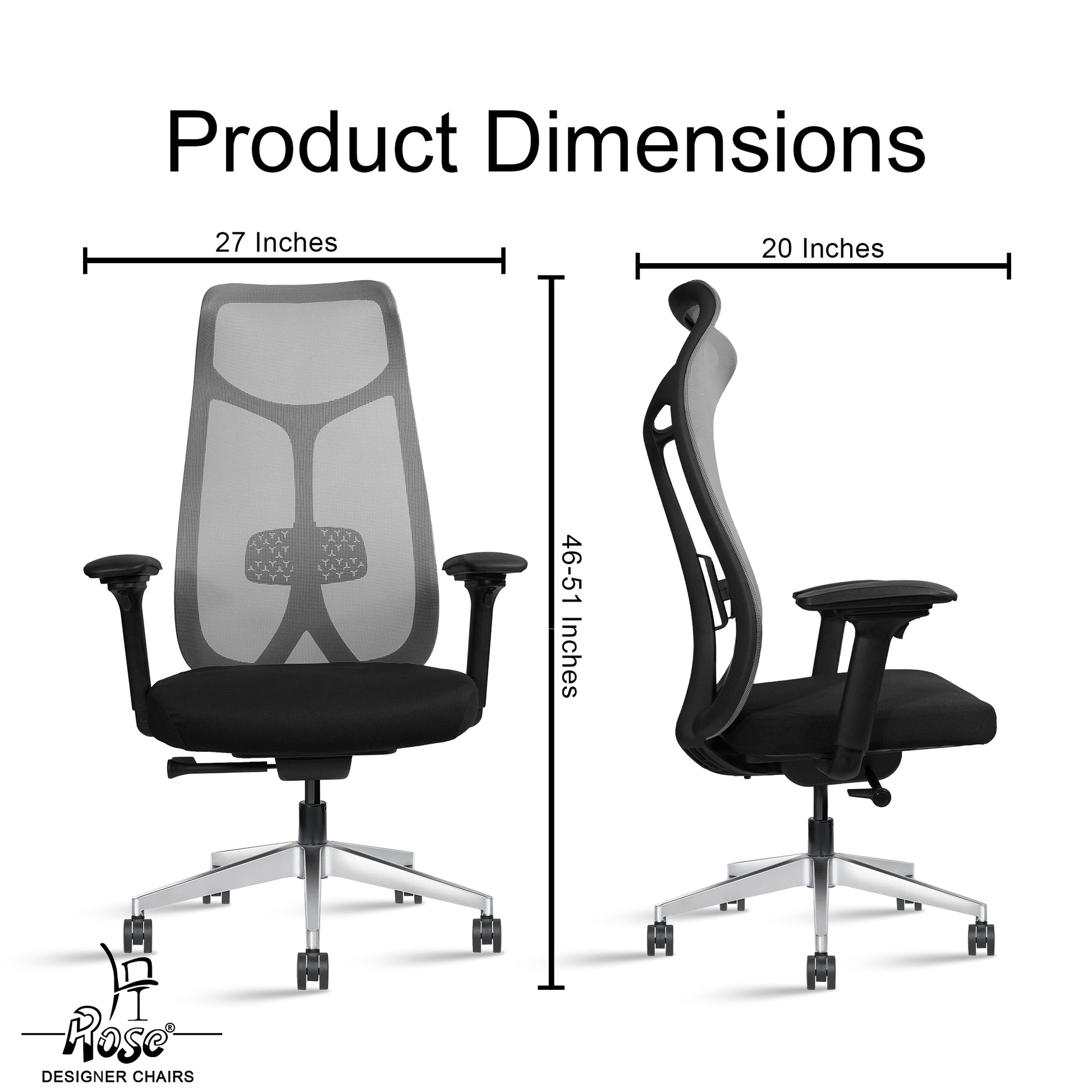 ROSE® Curve Premium Office Chair
