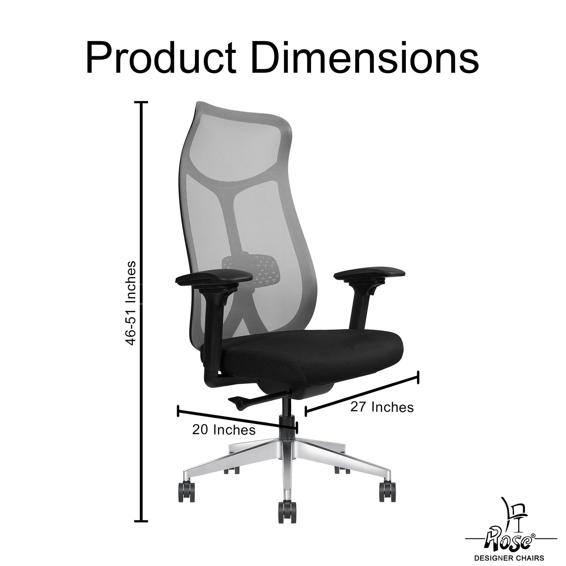 ROSE® Curve Premium Office Chair