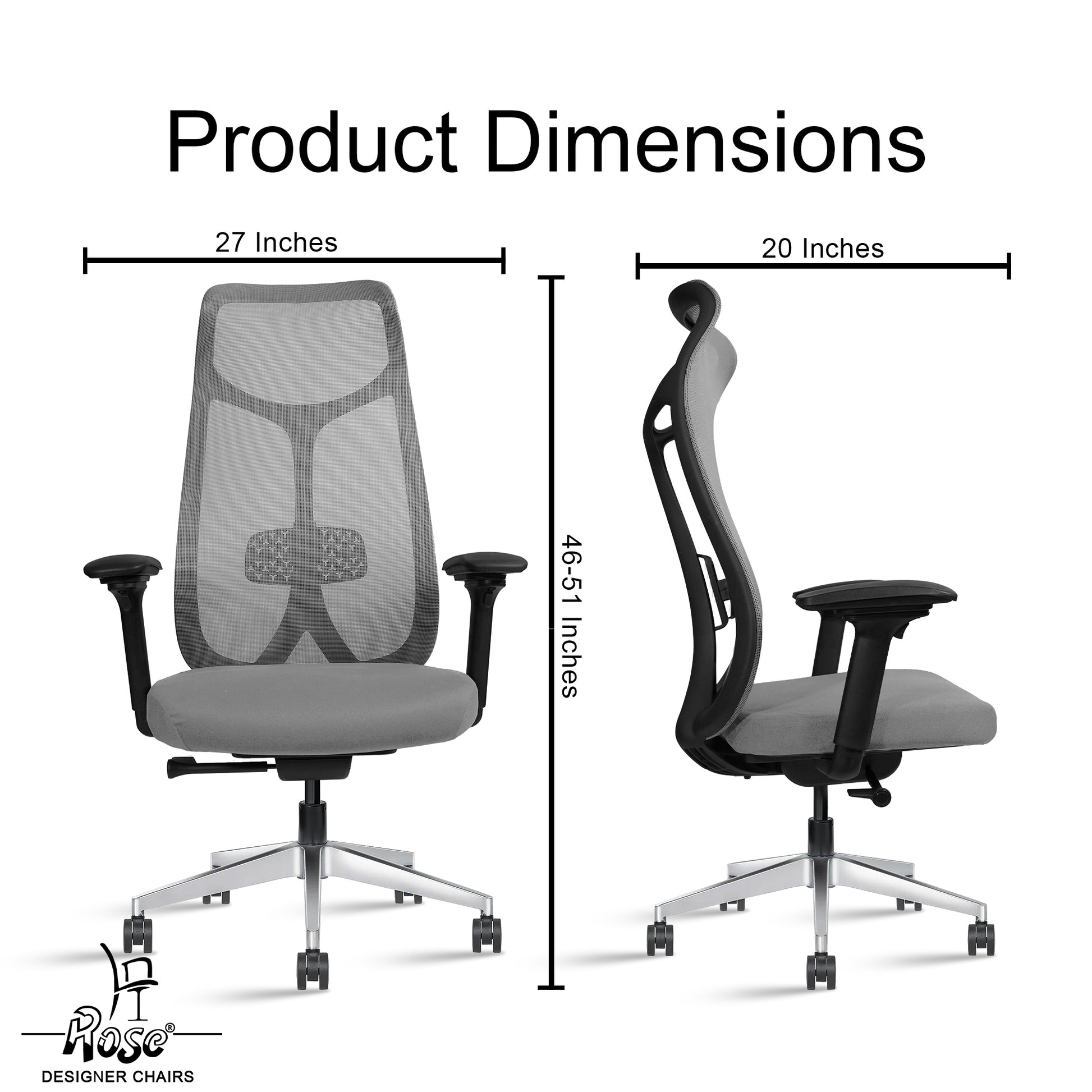 ROSE® Curve Premium Office Chair
